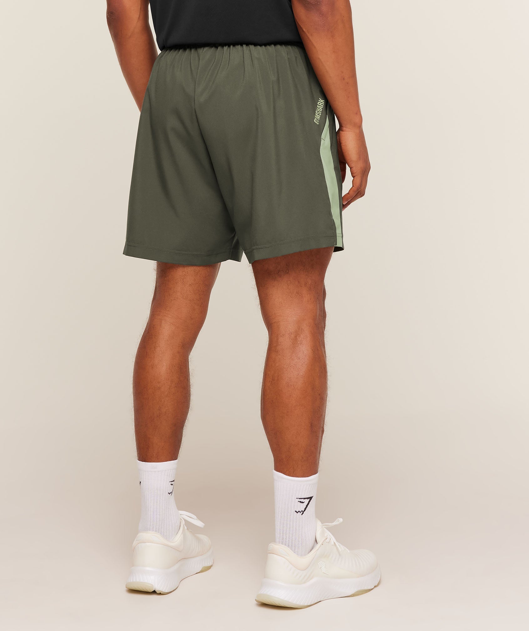 Gymshark Sport 7" Shorts 'Strength Green Haze Green'