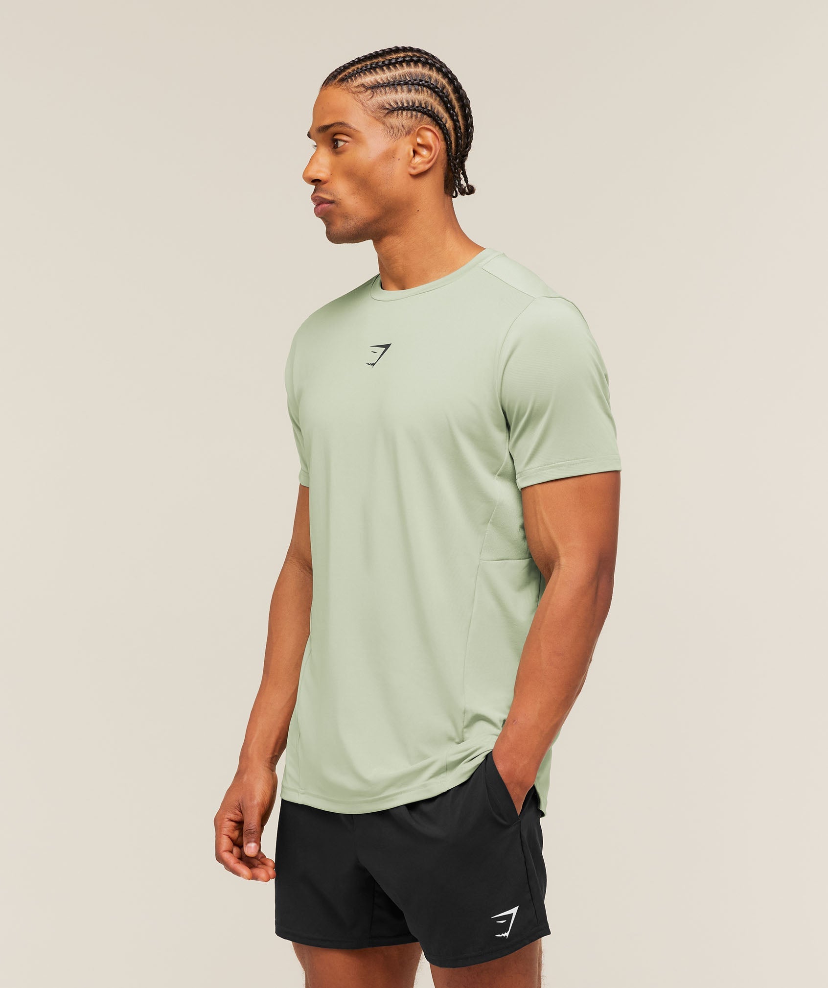 Gymshark Sport T-Shirt 'Haze Green'
