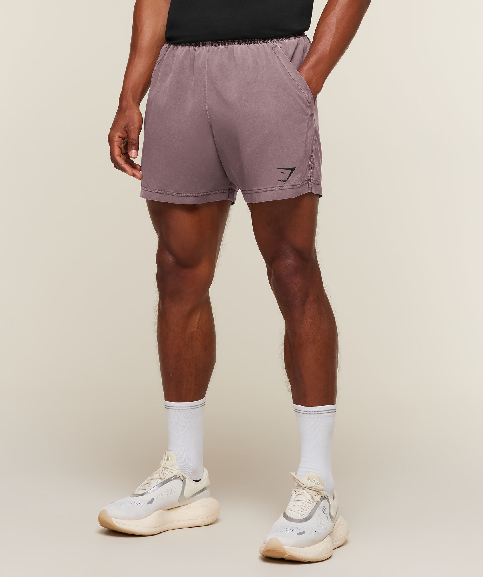 Gymshark Sport Washed Shorts 'Cherry Purple Wash'