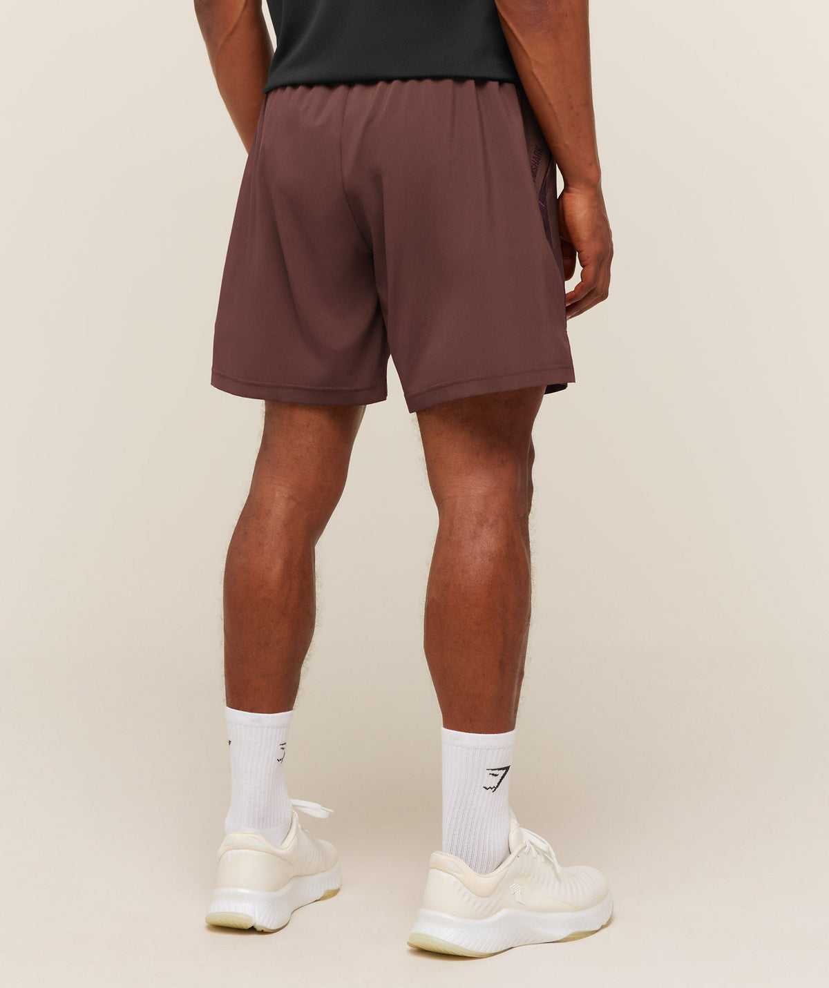 Gymshark Sport 7" Shorts 'Espresso Brown Cherry Purple'
