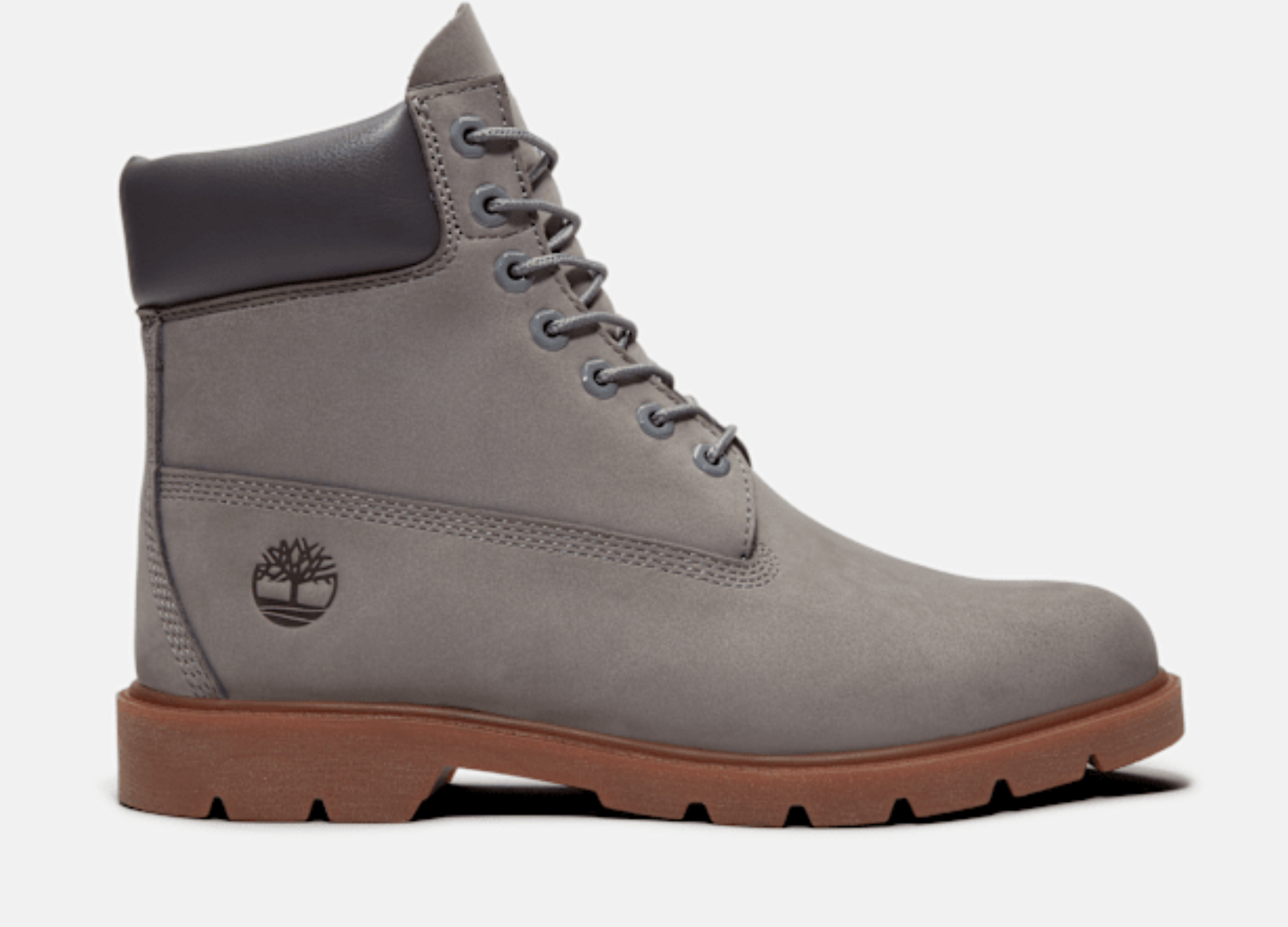Timberland Classic 6-Inch Waterproof Boot Medium 'Grey Nubuck' Men's