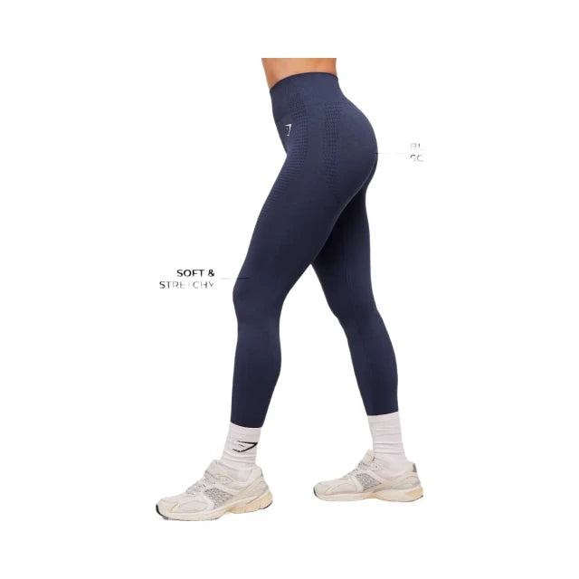 Gymshark Vital Soft Leggings - Heavy Blue/Marl
