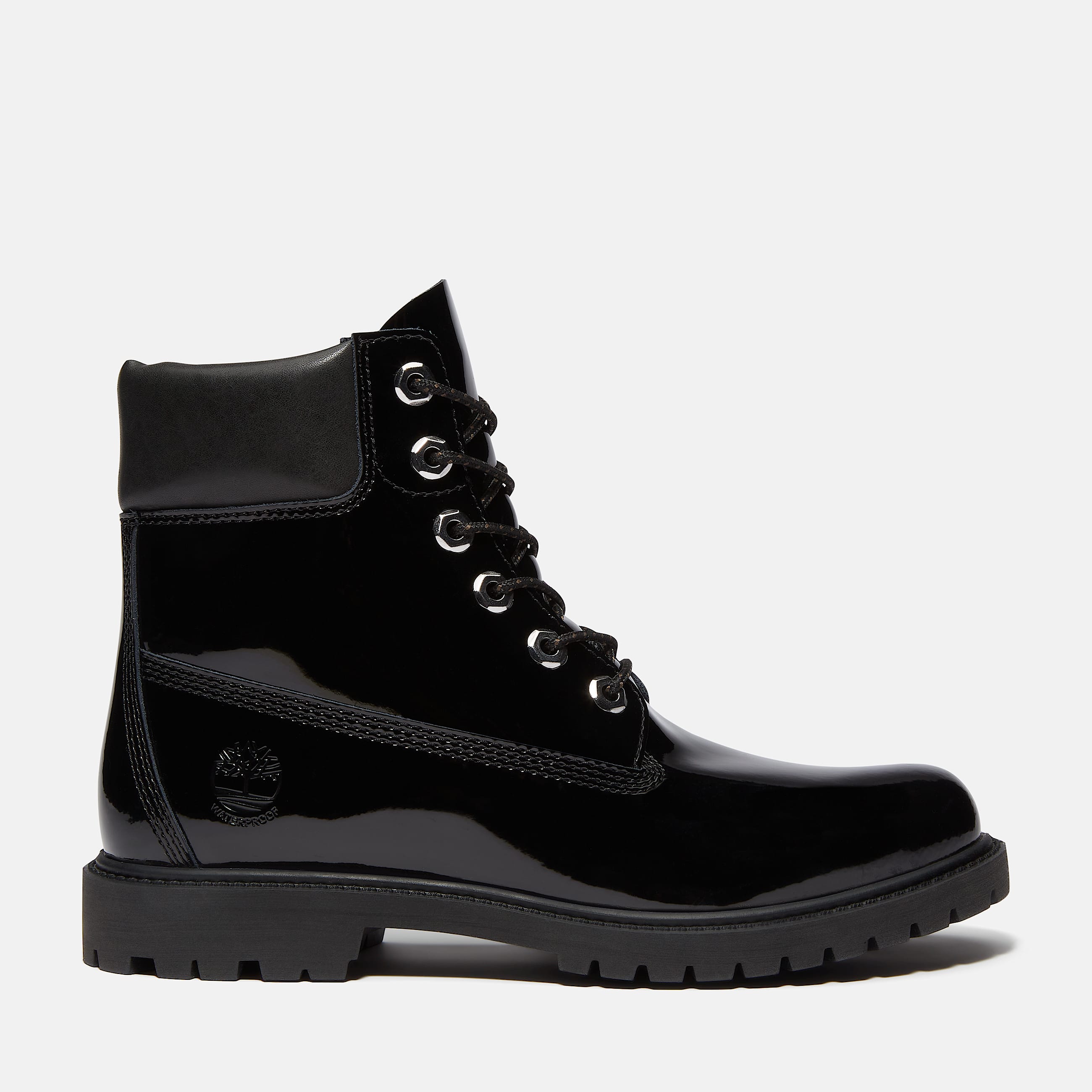 Timberland® Premium 6-Inch Waterproof Boot for Women in 'Black'