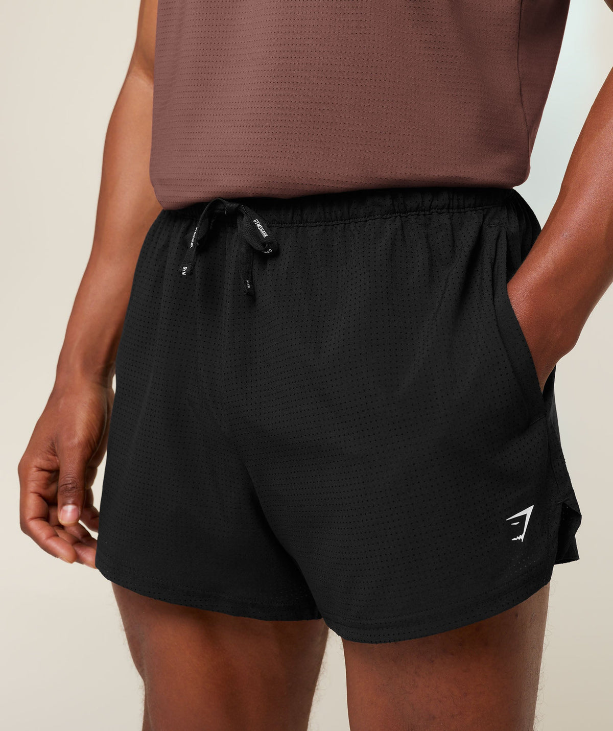 Gymshark Train 4" Shorts 'Black'
