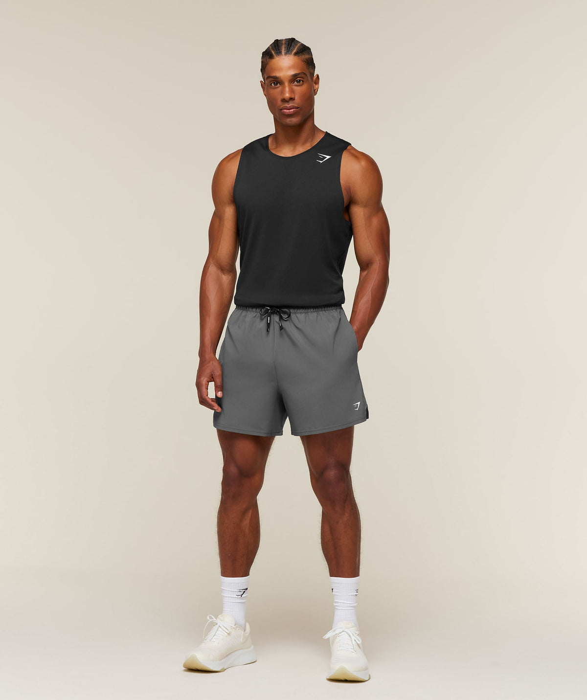 Gymshark Train 5" Shorts 'Dark Grey'