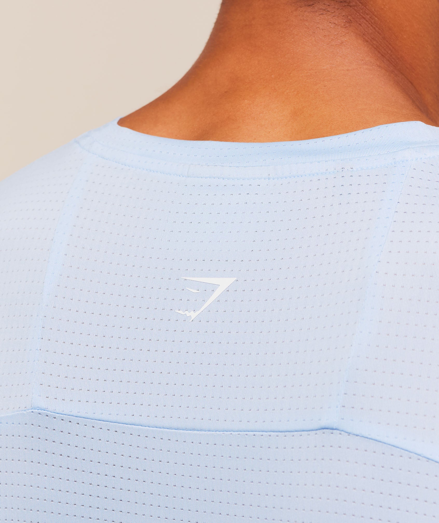 Gymshark Train Cut Off Tank 'Tranquil Blue'