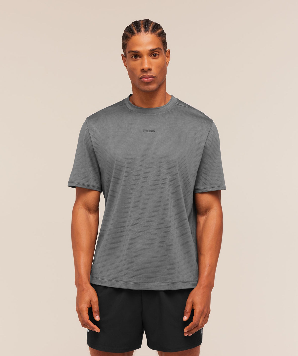 Gymshark Train T-Shirt 'Dark Grey'