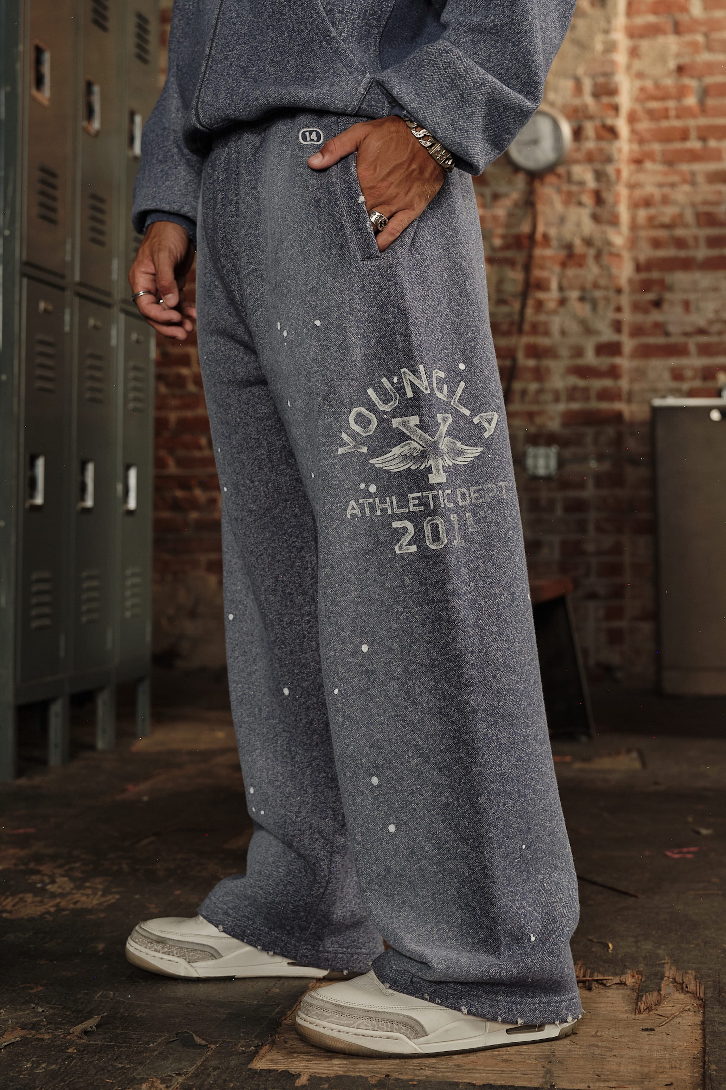 YoungLA 2003 - Golden Era Joggers 'Purple Wash'