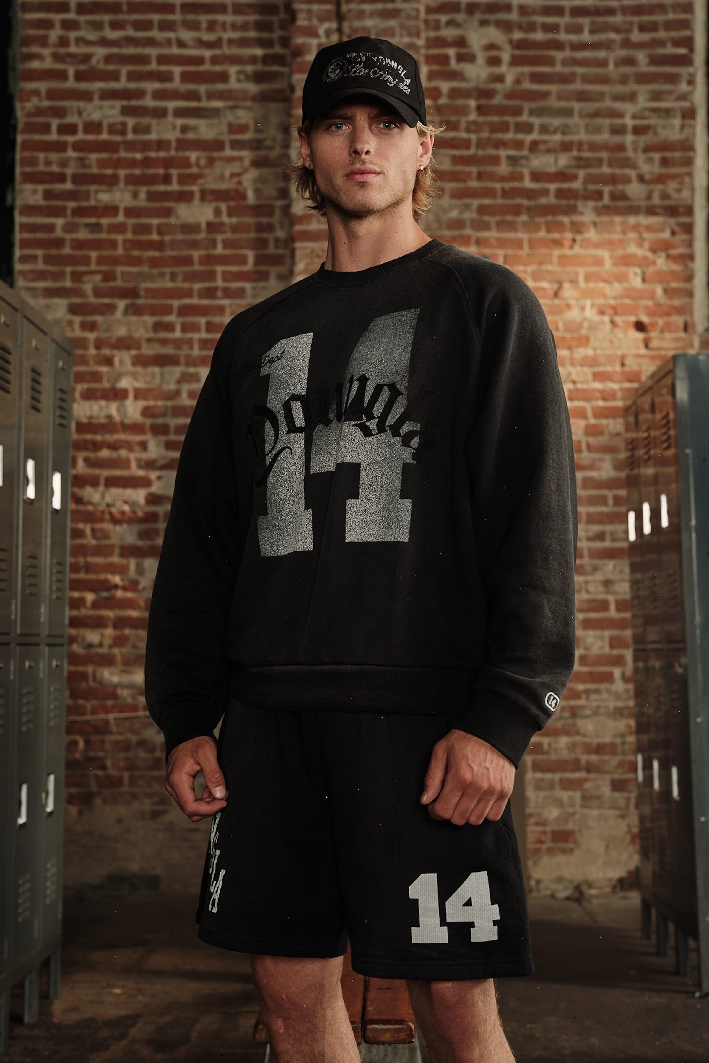 YoungLA 5131 - Golden Era Crewnecks 'Black Wash'