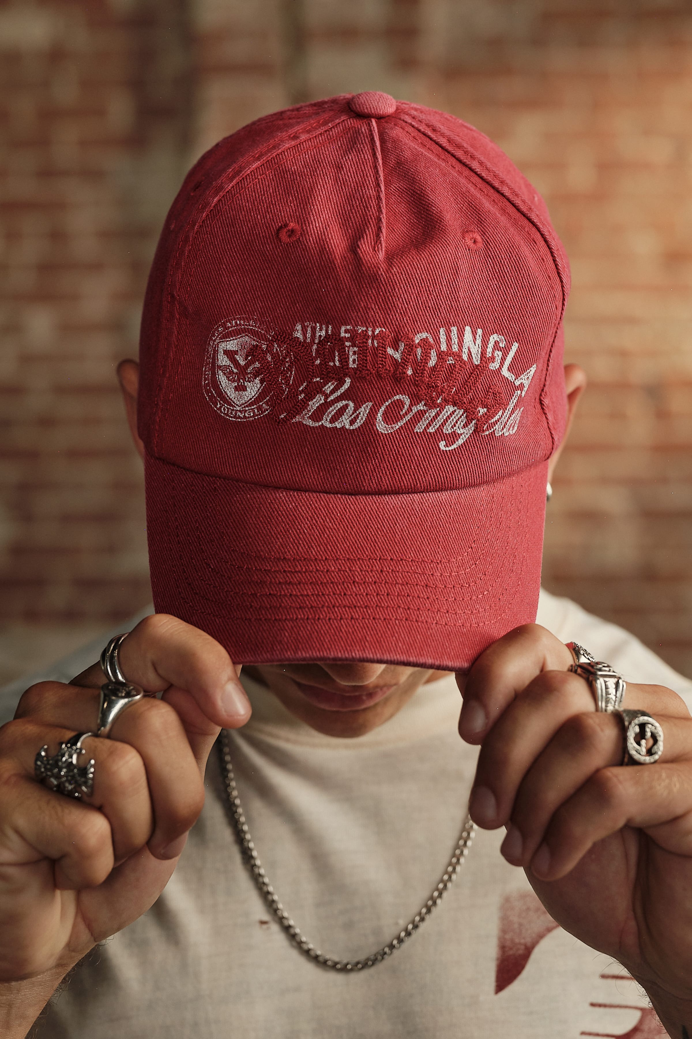 YoungLA 9042 - Golden Era Hats 'Red Wash'