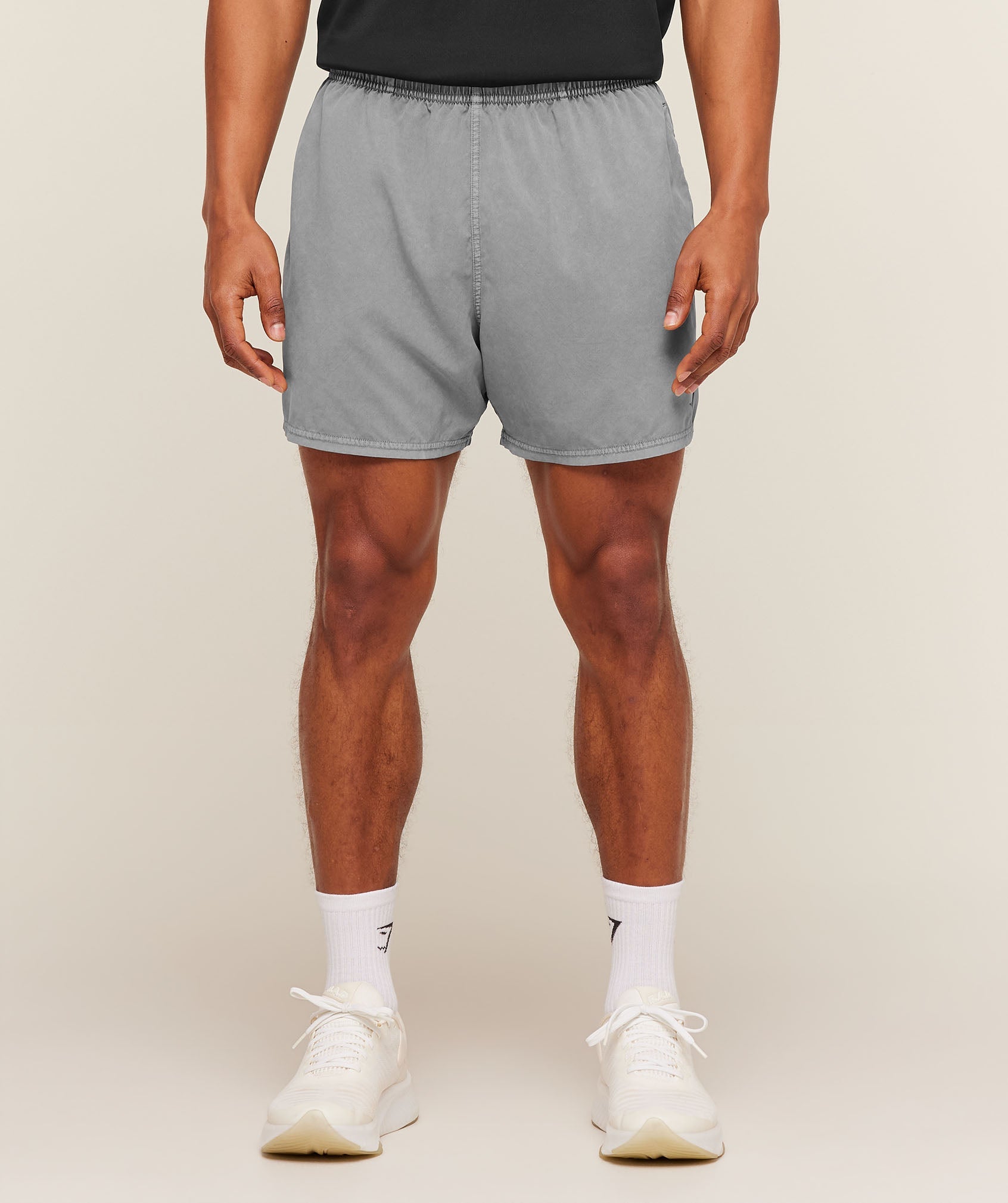 Gymshark Washed Pastels Shorts 'Black Wash'
