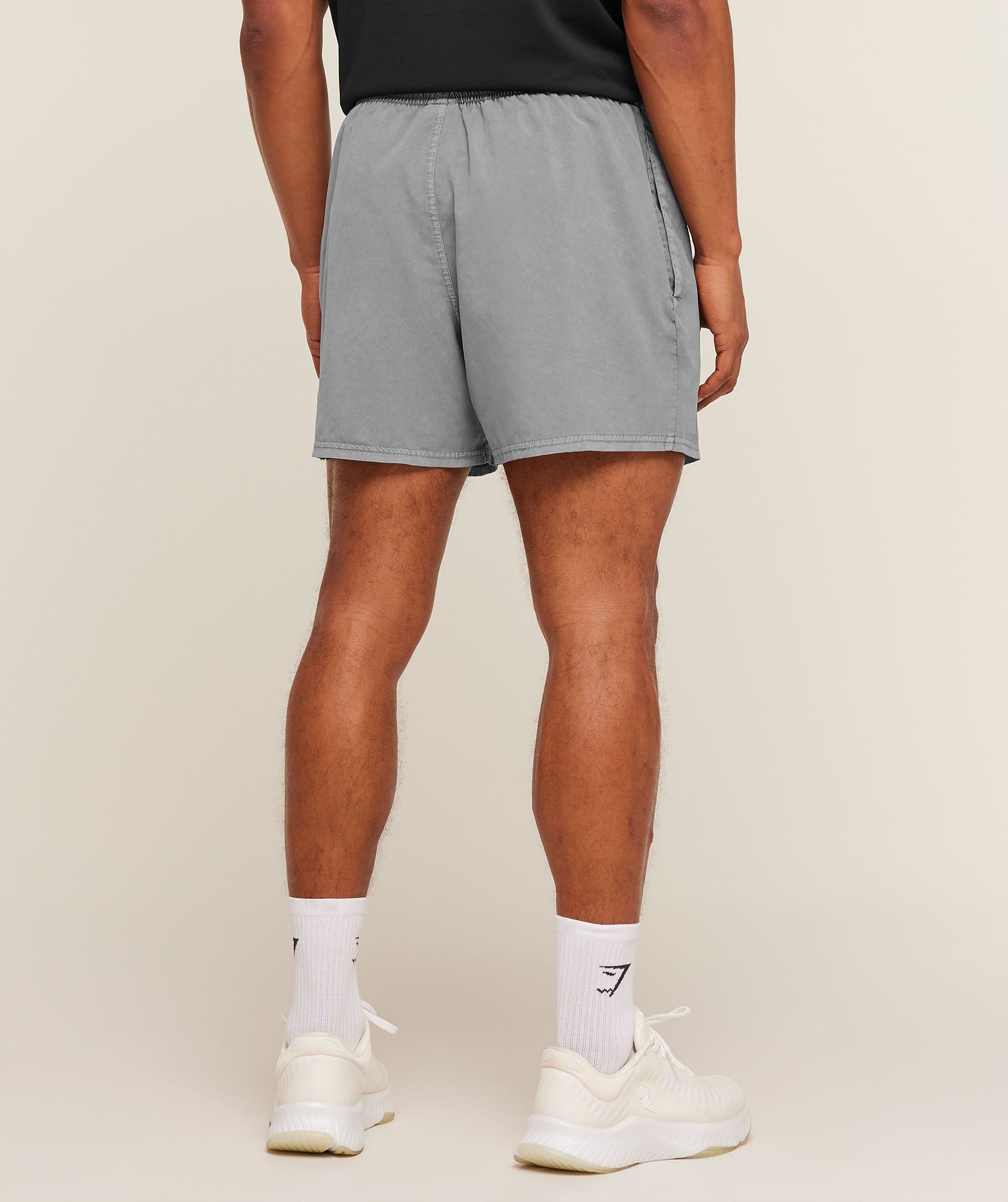 Gymshark Washed Pastels Shorts 'Black Wash'