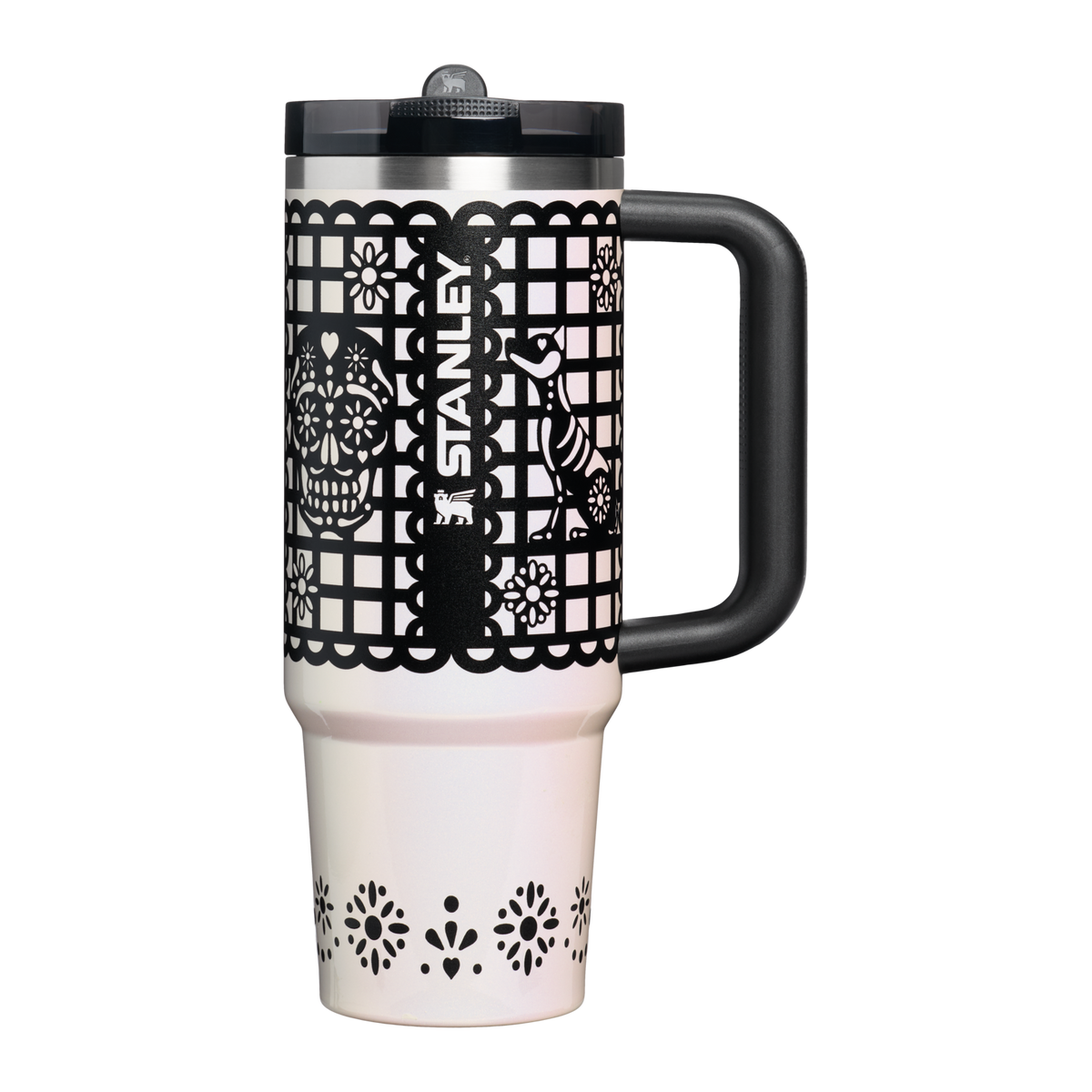 Stanley The Quencher® ProTour Flip Straw Tumbler | 30 OZ 'Salt Papel Picado'