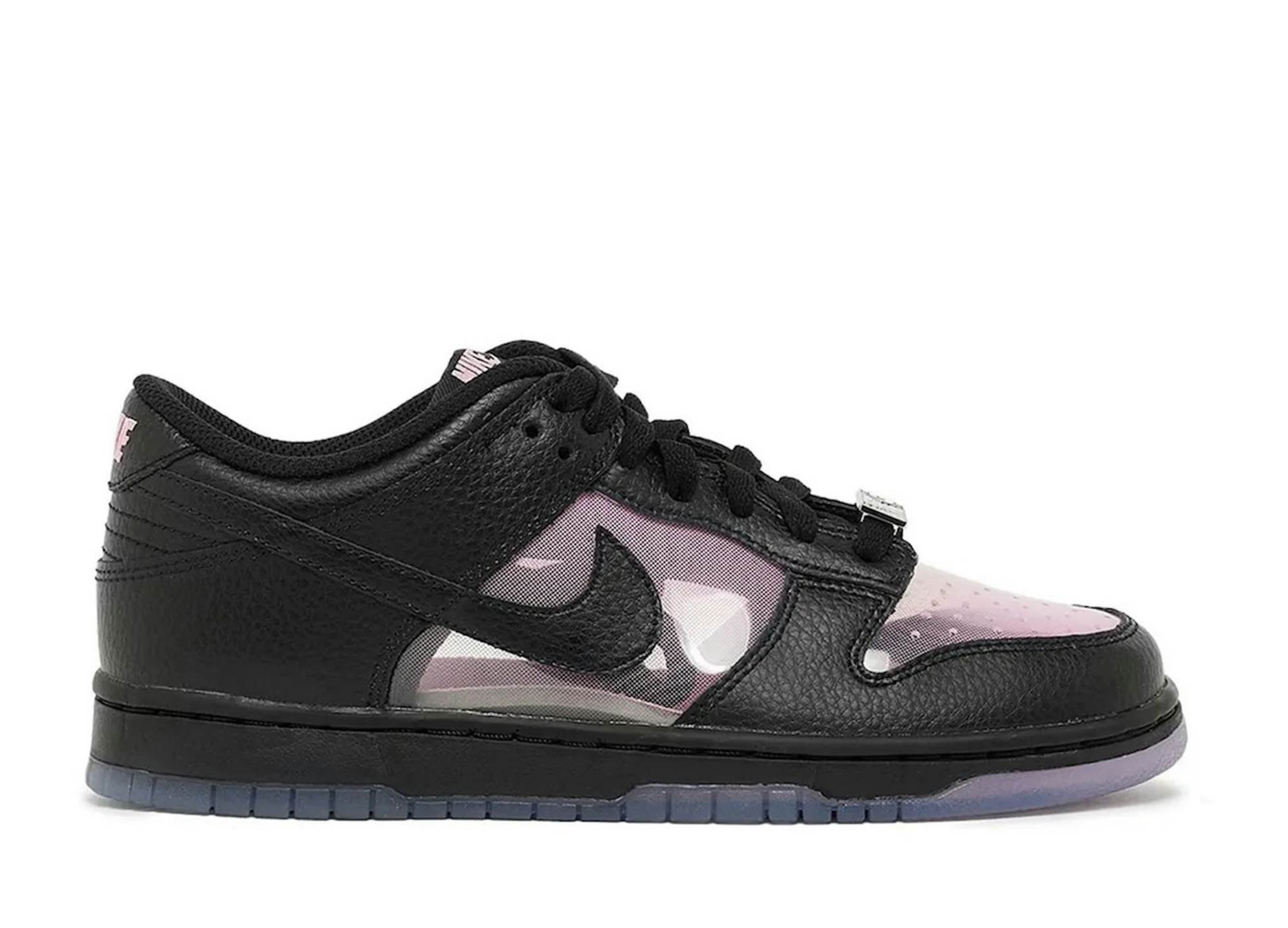 Women's Nike Dunk Low Retro 'Transparent Black Pink Rise'