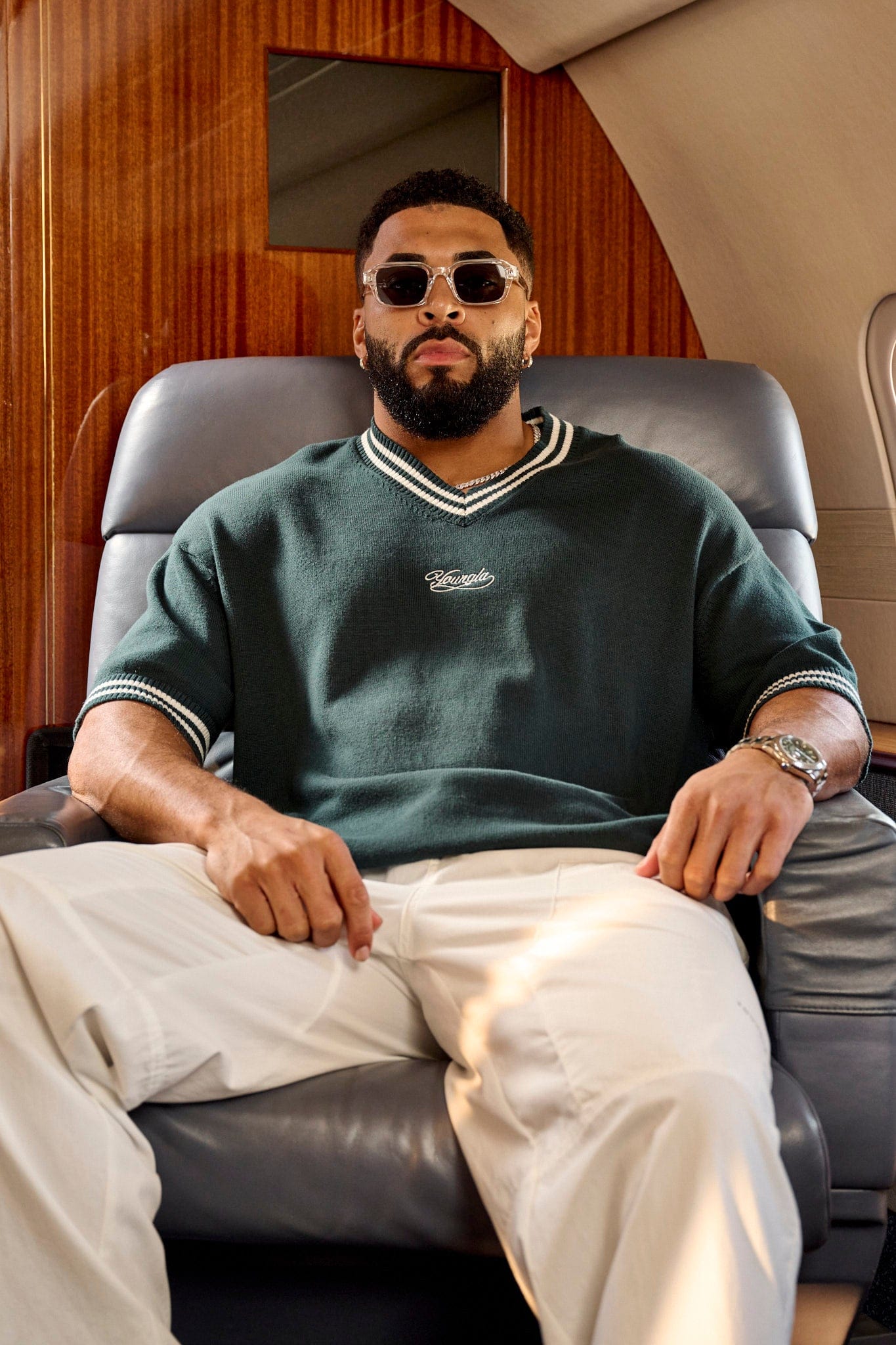 YoungLA 4326 - Country Club Sweaters 'Dark Green'