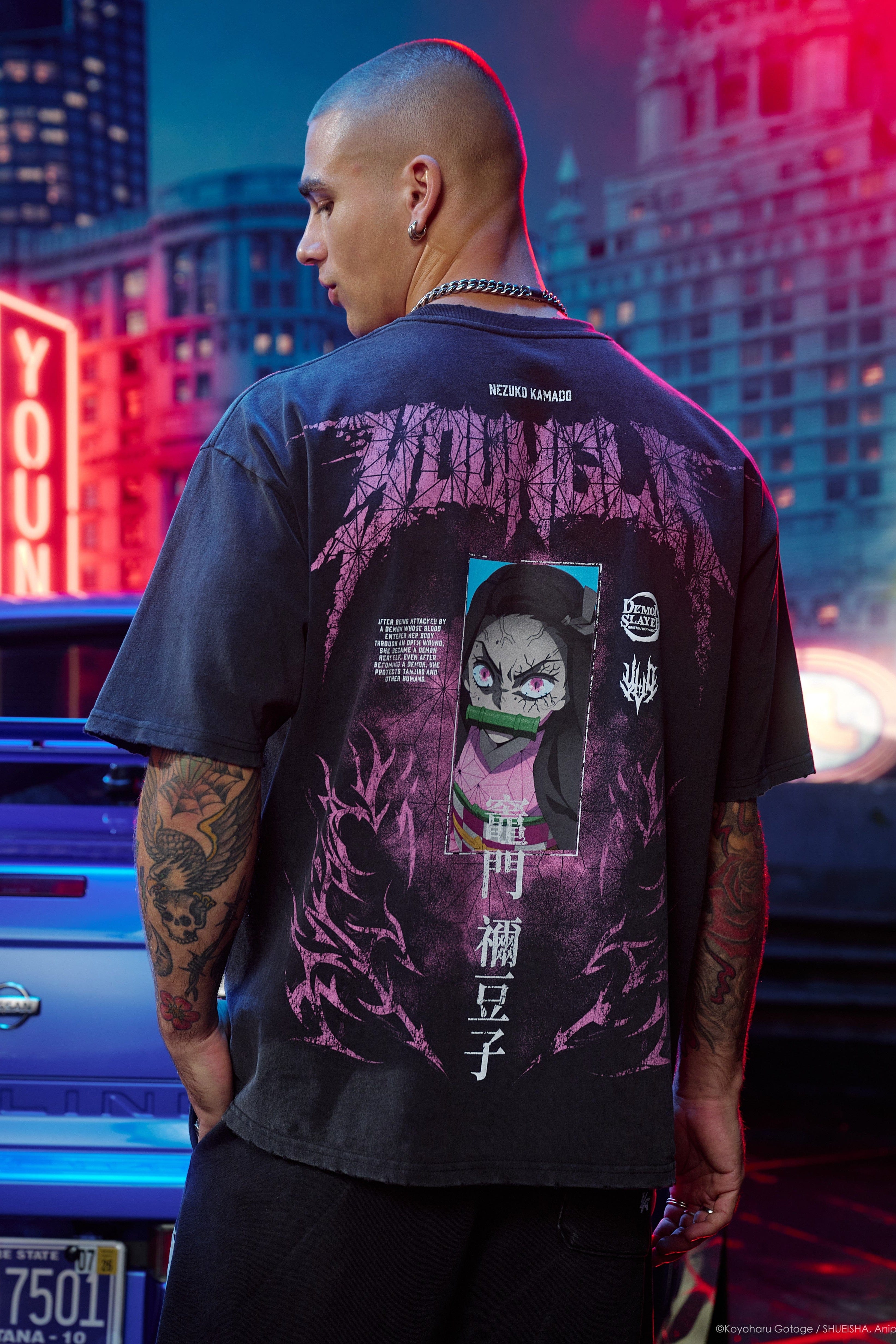 YoungLA 4266 - Demon Slayer: Kimetsu no Yaiba - Character Tees 'Transformation'