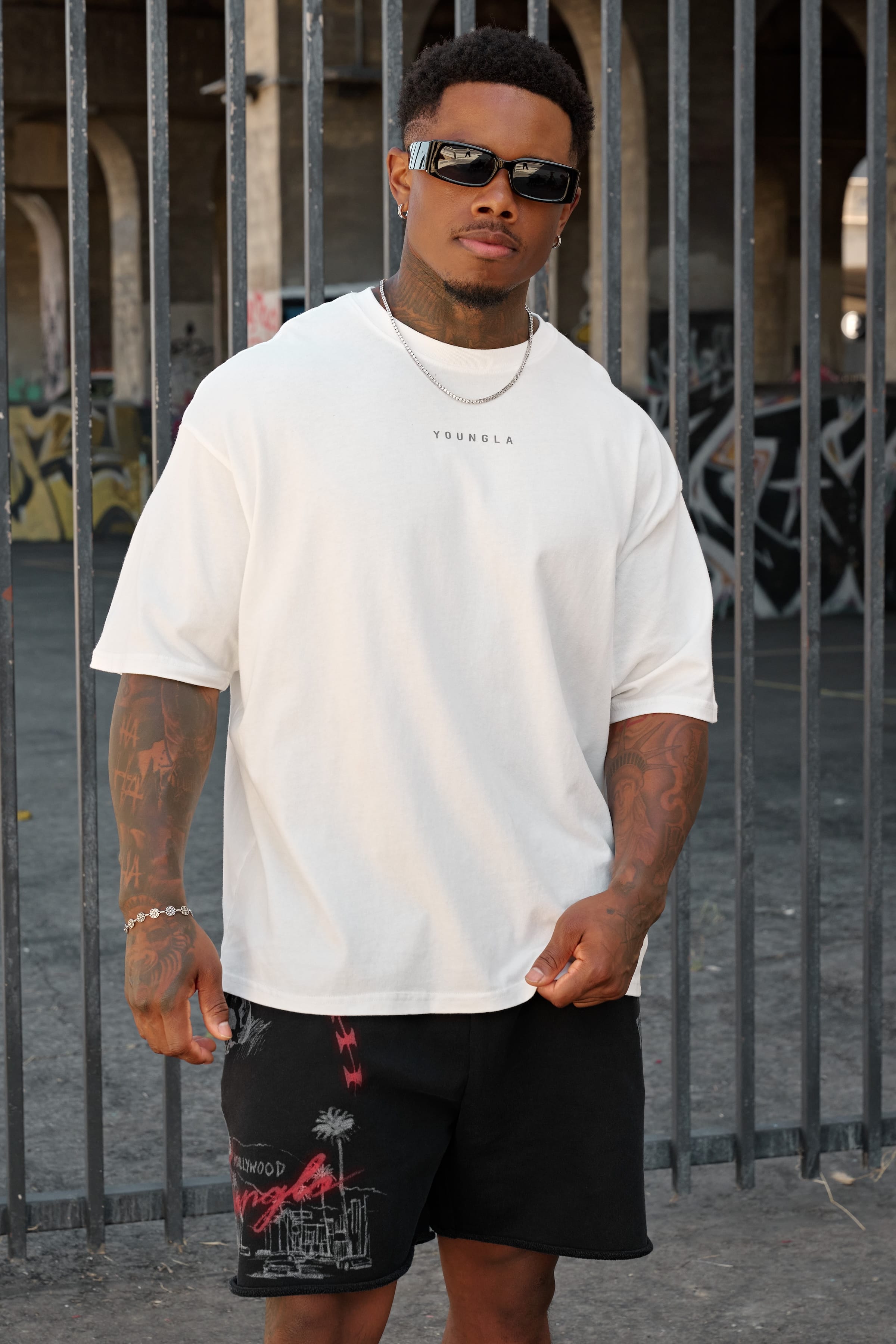 YoungLA 4034 - Japanese Cotton Tees 'White'