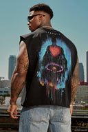 YoungLA 3004 - Superman Cut-Offs 'The Painting'