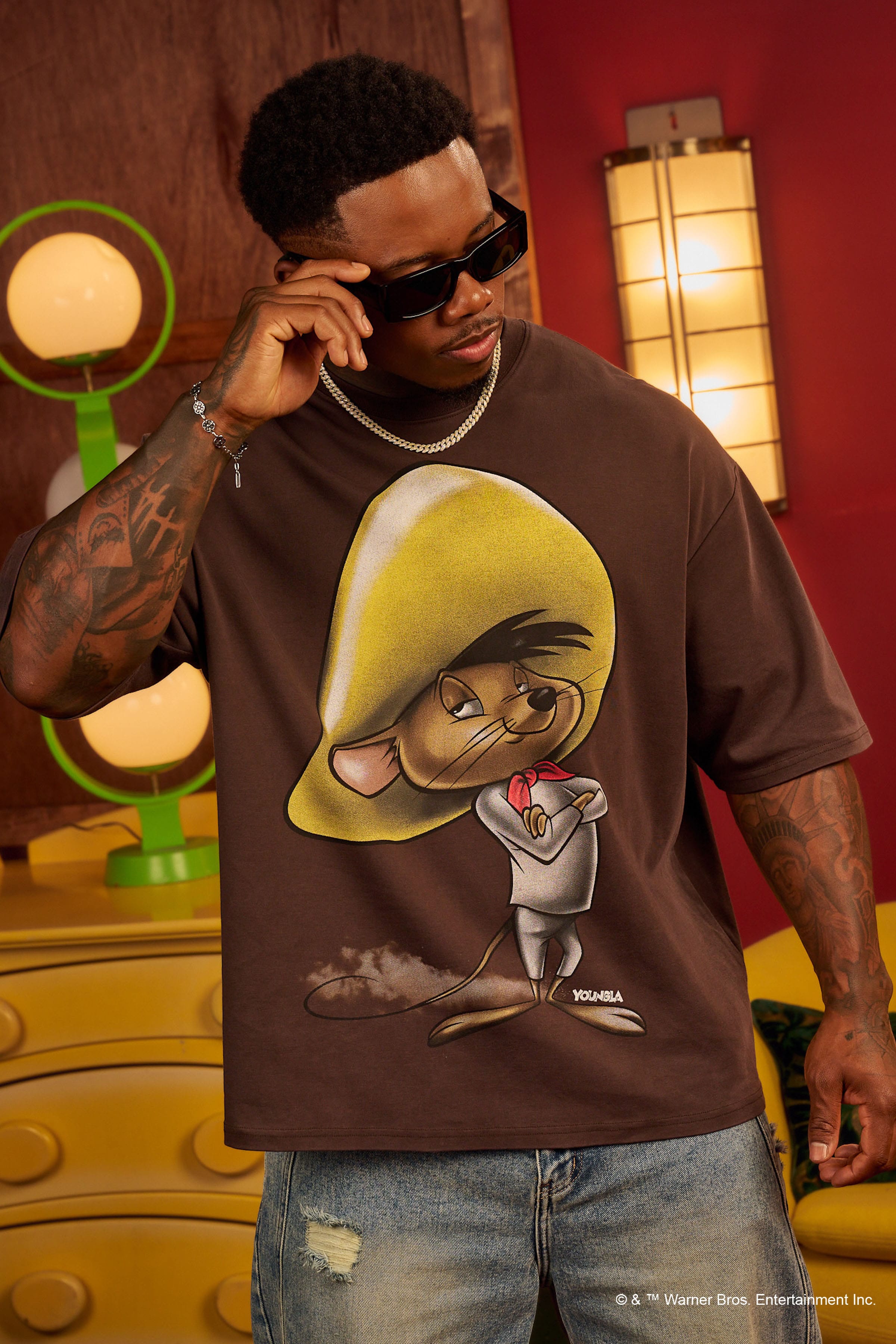 Young La 4301 - Looney Tunes Character Tees 'Speedy T'
