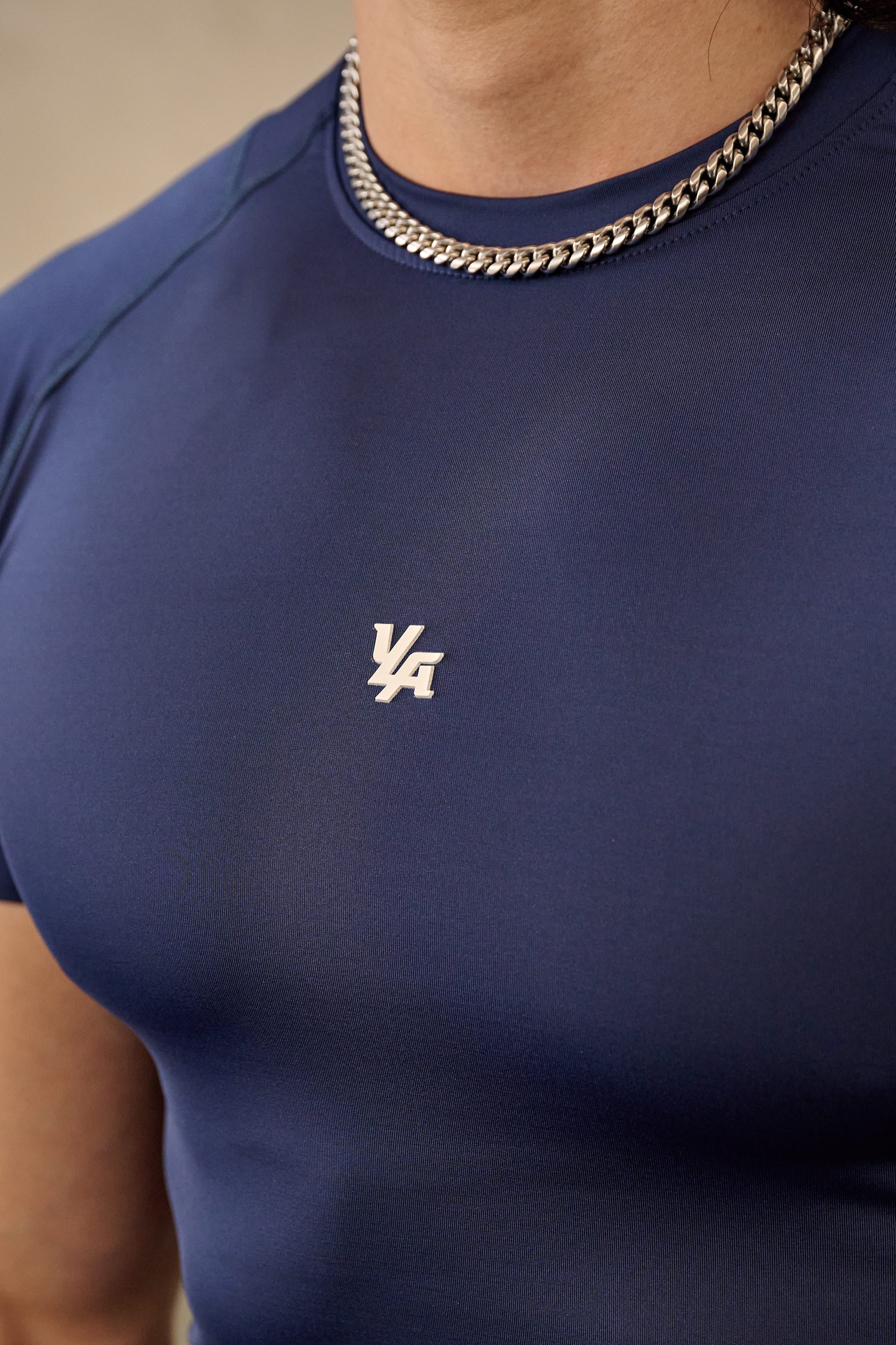 YoungLA 4282 - Posture Compression Tees 'Navy'