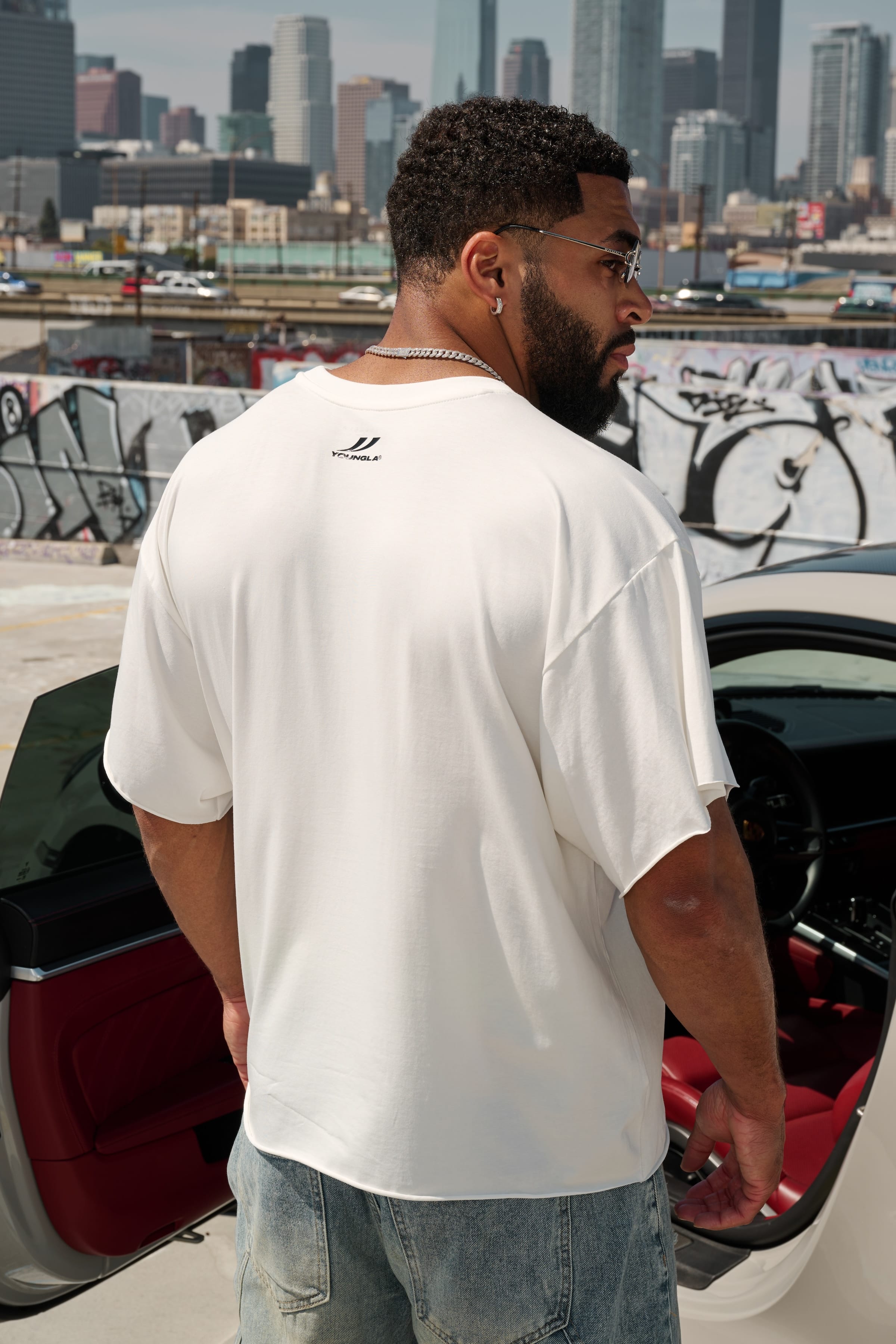 YoungLA 4360 - The Breezy Tees 'White'