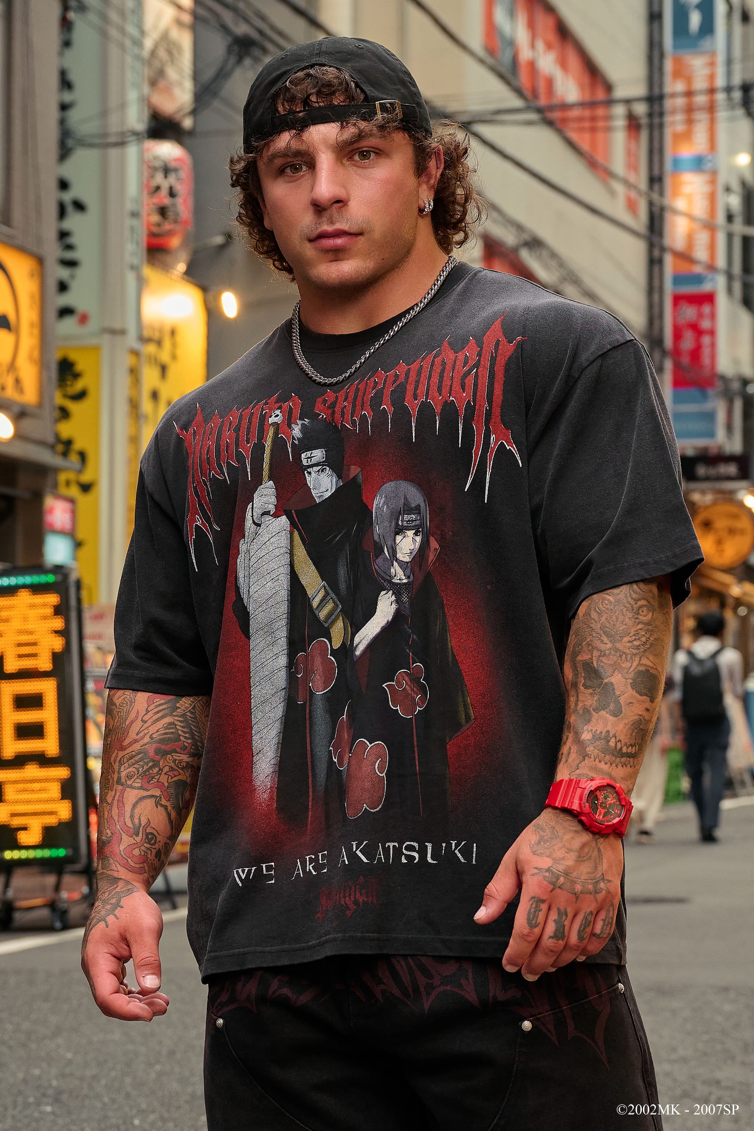 YoungLa 4319 - Naruto Artwork Tees 'Itachi & Kisame'