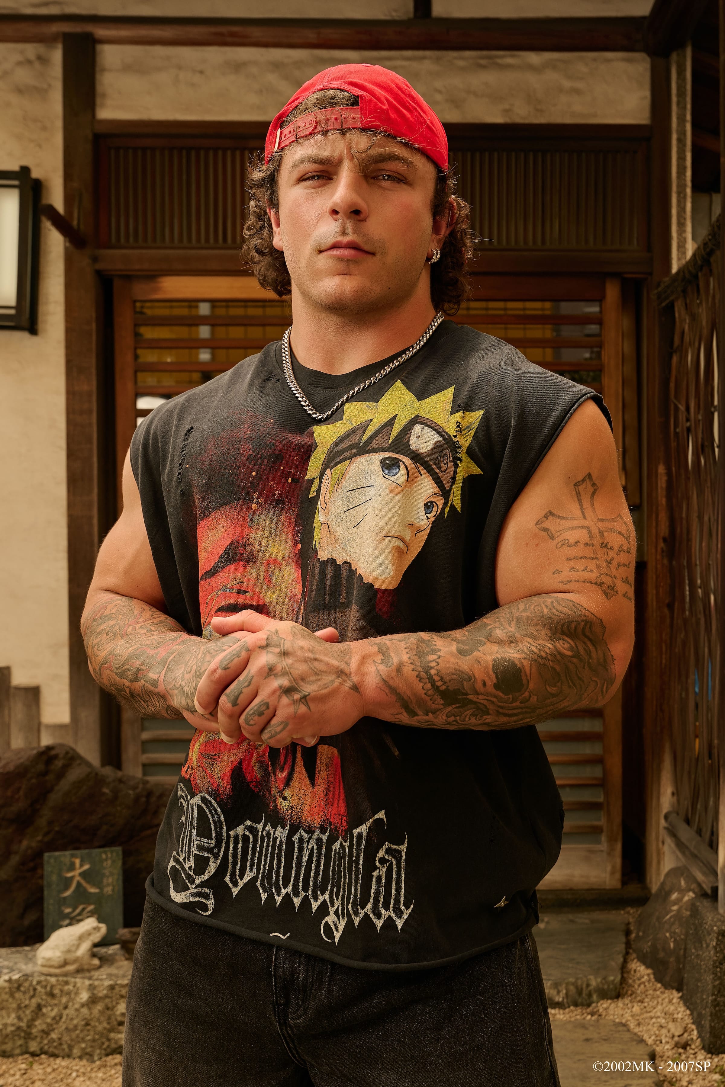 YoungLa 3055 - Naruto Cut-Offs 'Jinchuriki'