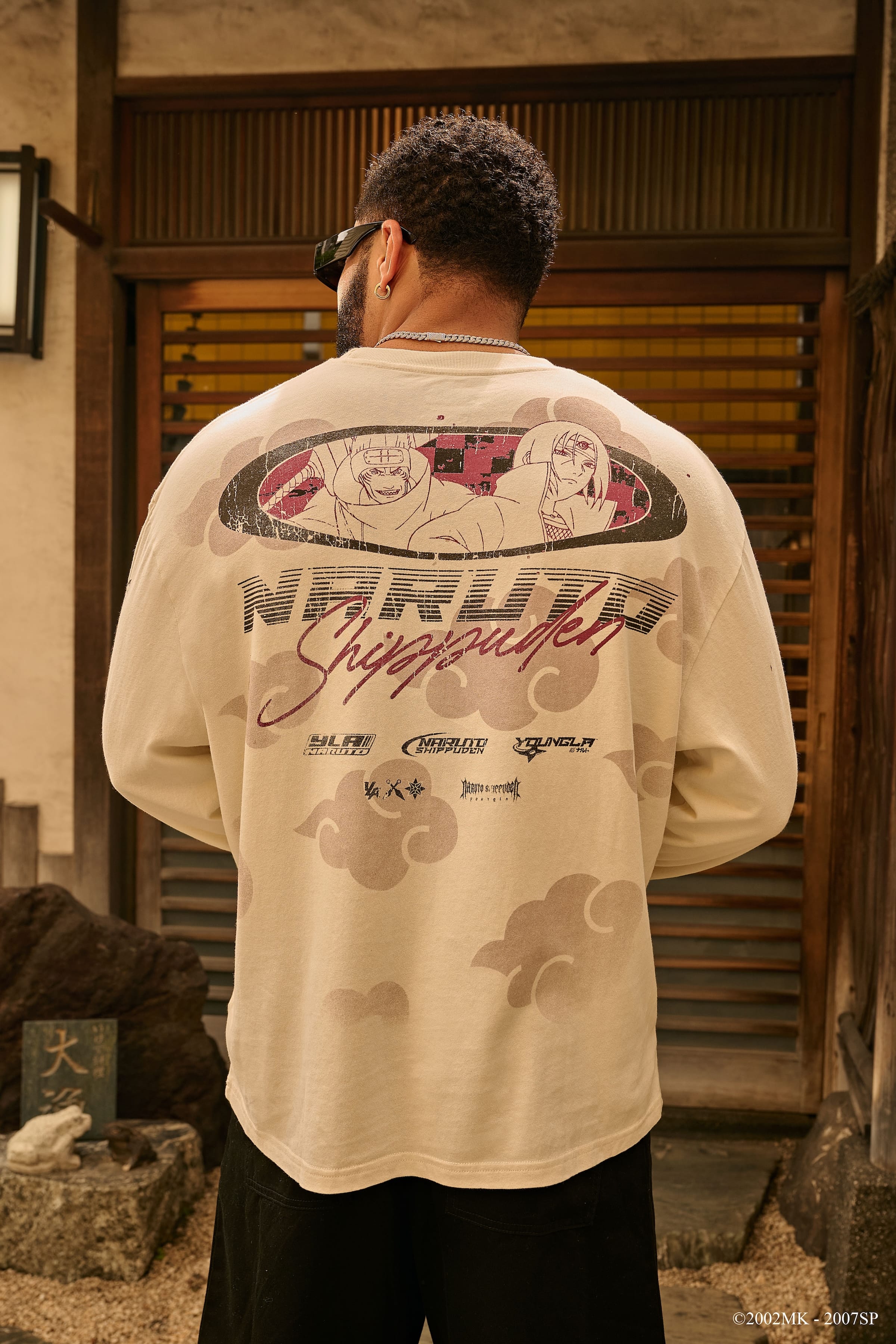YoungLa 8073 - Naruto Longsleeves 'Off-White'