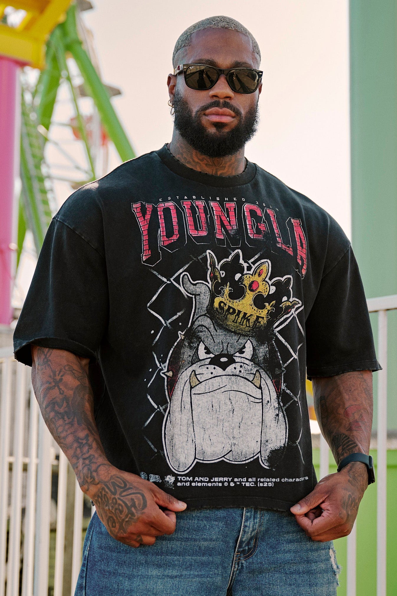 Young La 4082 - Tom & Jerry Tees 'Spike'