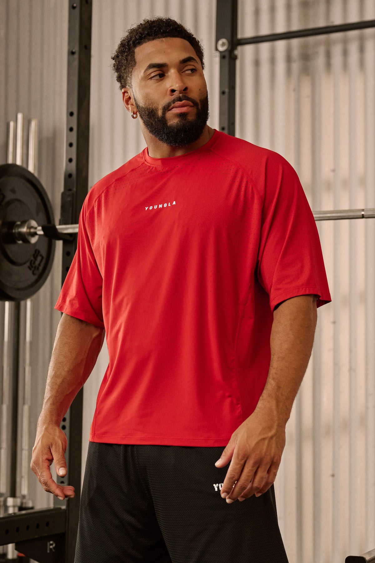 YoungLA 4222 - Motion Training Tees 'Red'