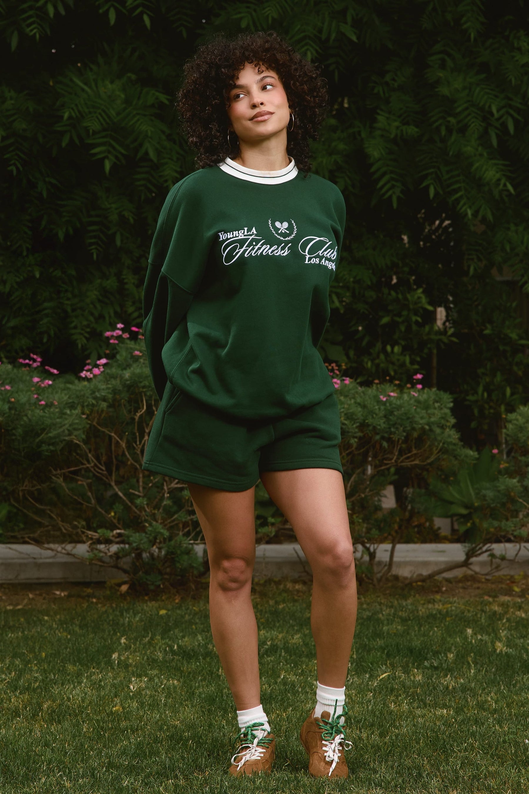 Young La W1171 - Country Club Shorts 'Green'