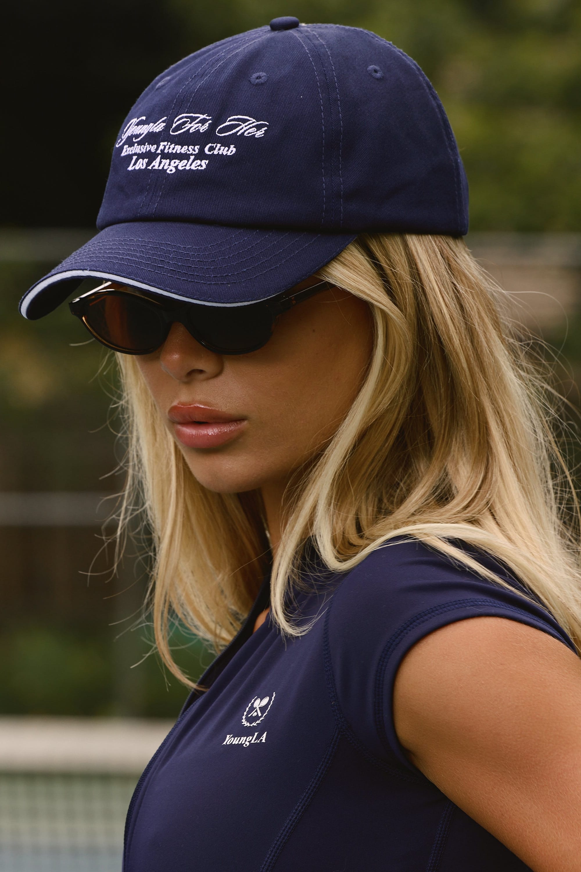 Young La W6109 - Prep Hat 'Navy'