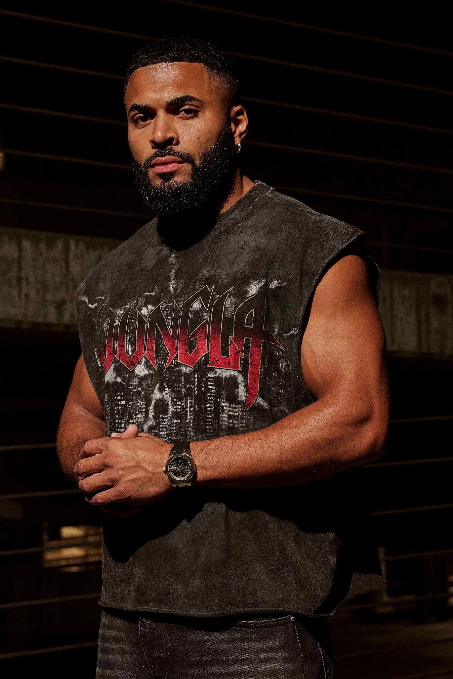 Young La 3046 - Dark Night Tanks 'Black Wash'