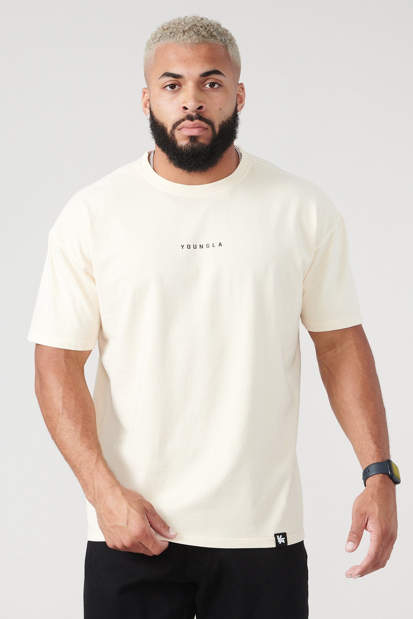 Young La 401 Essential Jacked Tees 'Off-White'