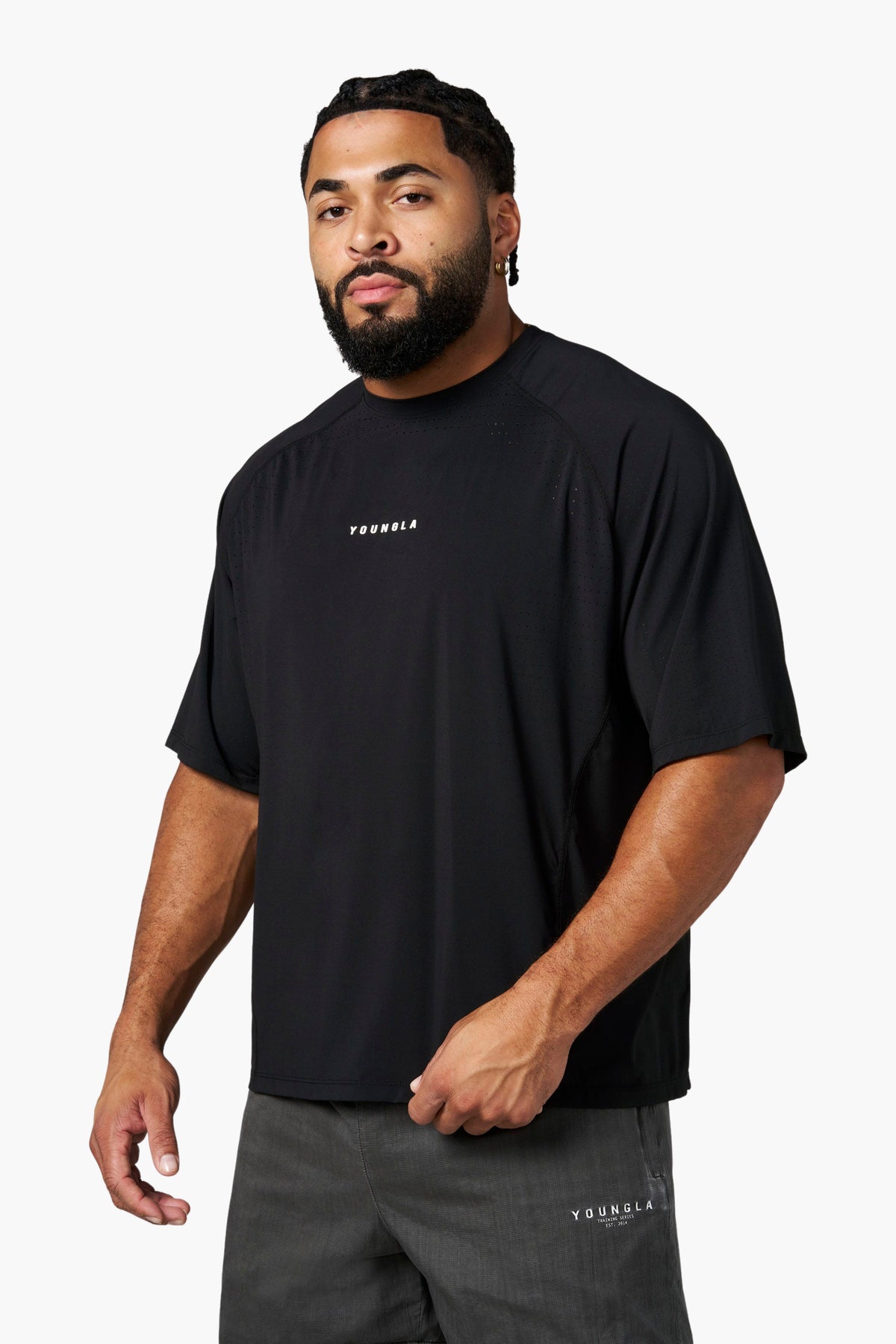 YoungLA 4222 - Motion Training Tees 'Black'