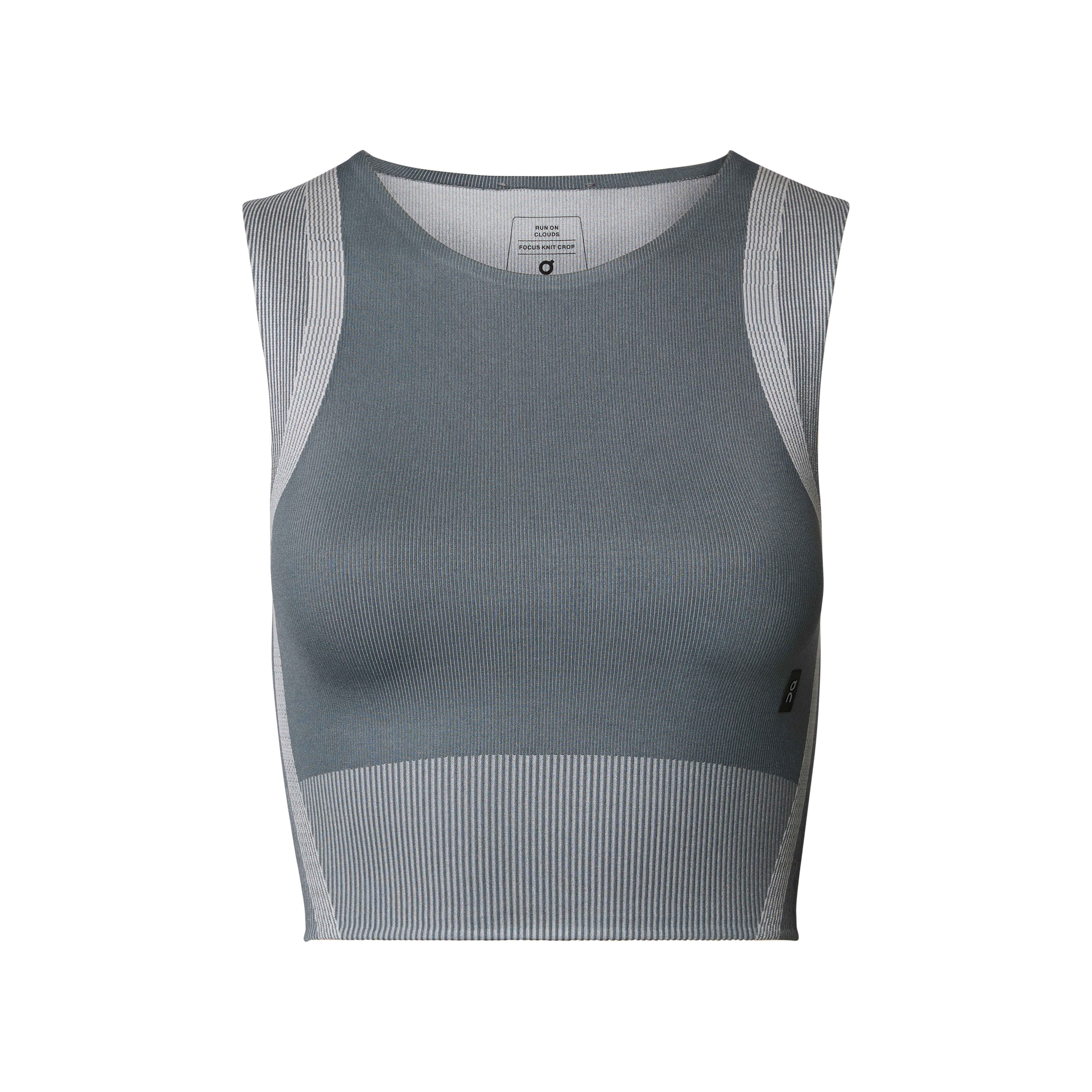 Studio Knit Crop 1 W Rock | Glacier