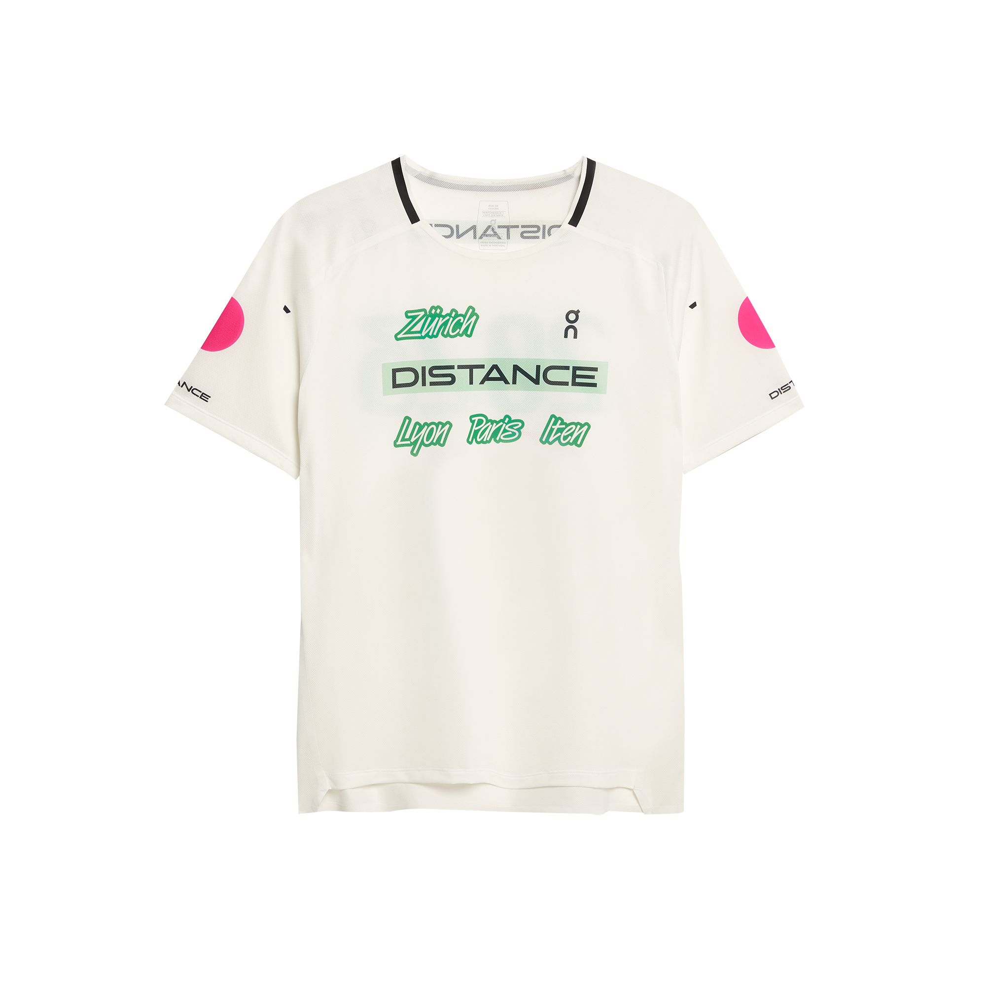 Performance-T Light Distance Mint | White U