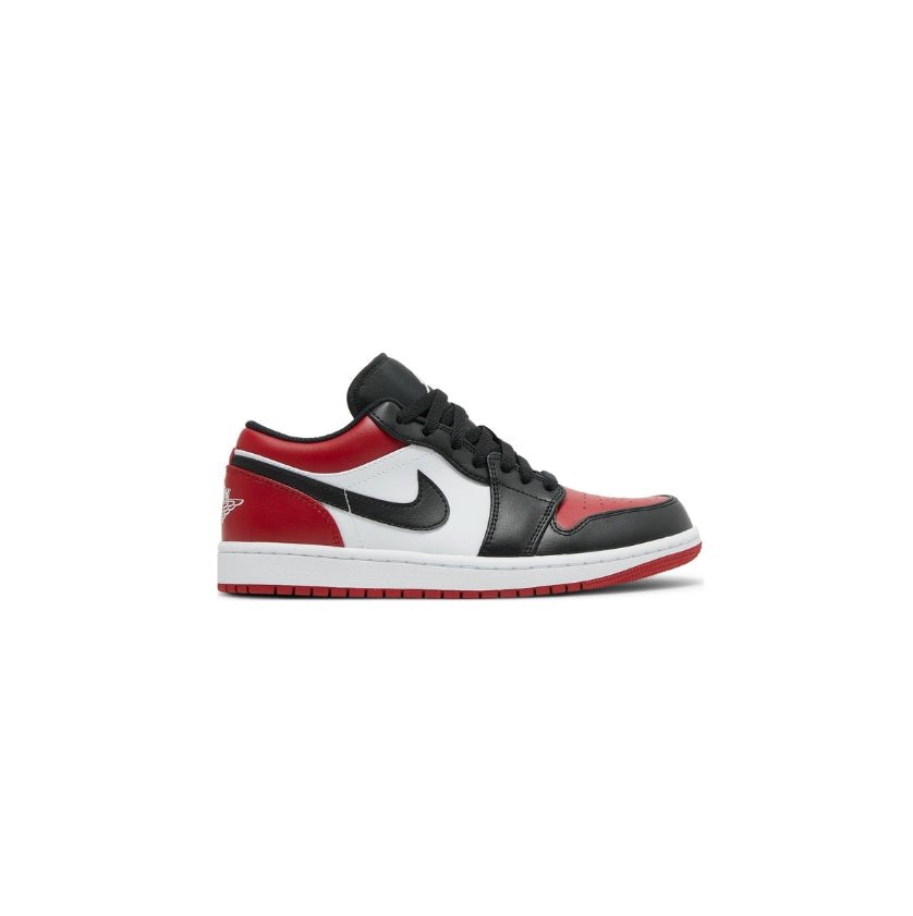 Air Jordan 1 Low 'Bred Toe' - SneakflyyInc