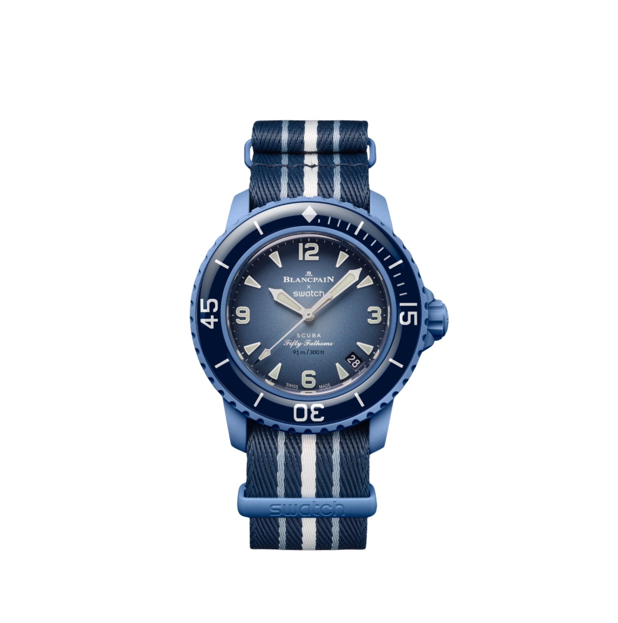 Blancpain X Swatch 'Atlantic Ocean' - SneakflyyInc