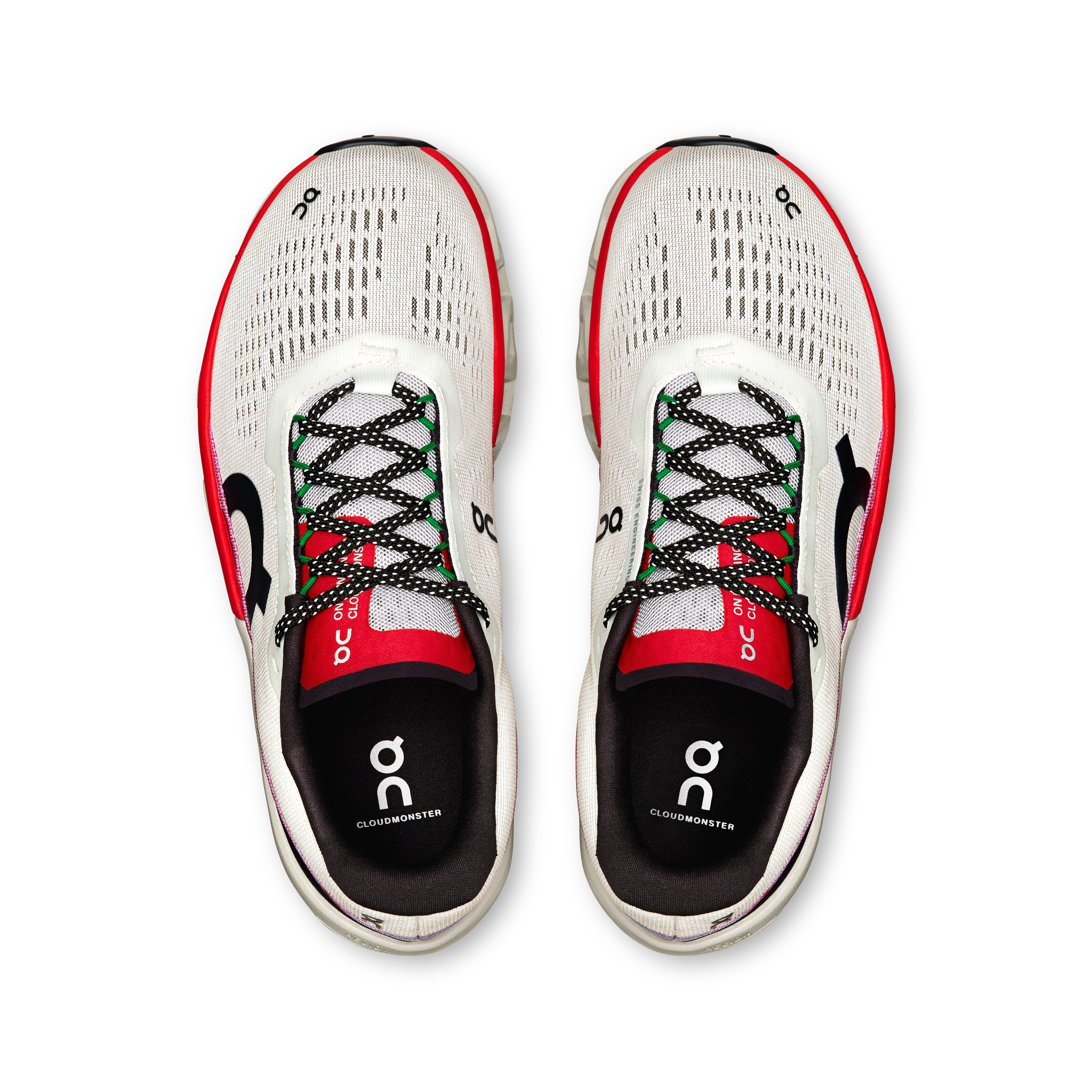Cloudmonster 2 W Ivory | Red