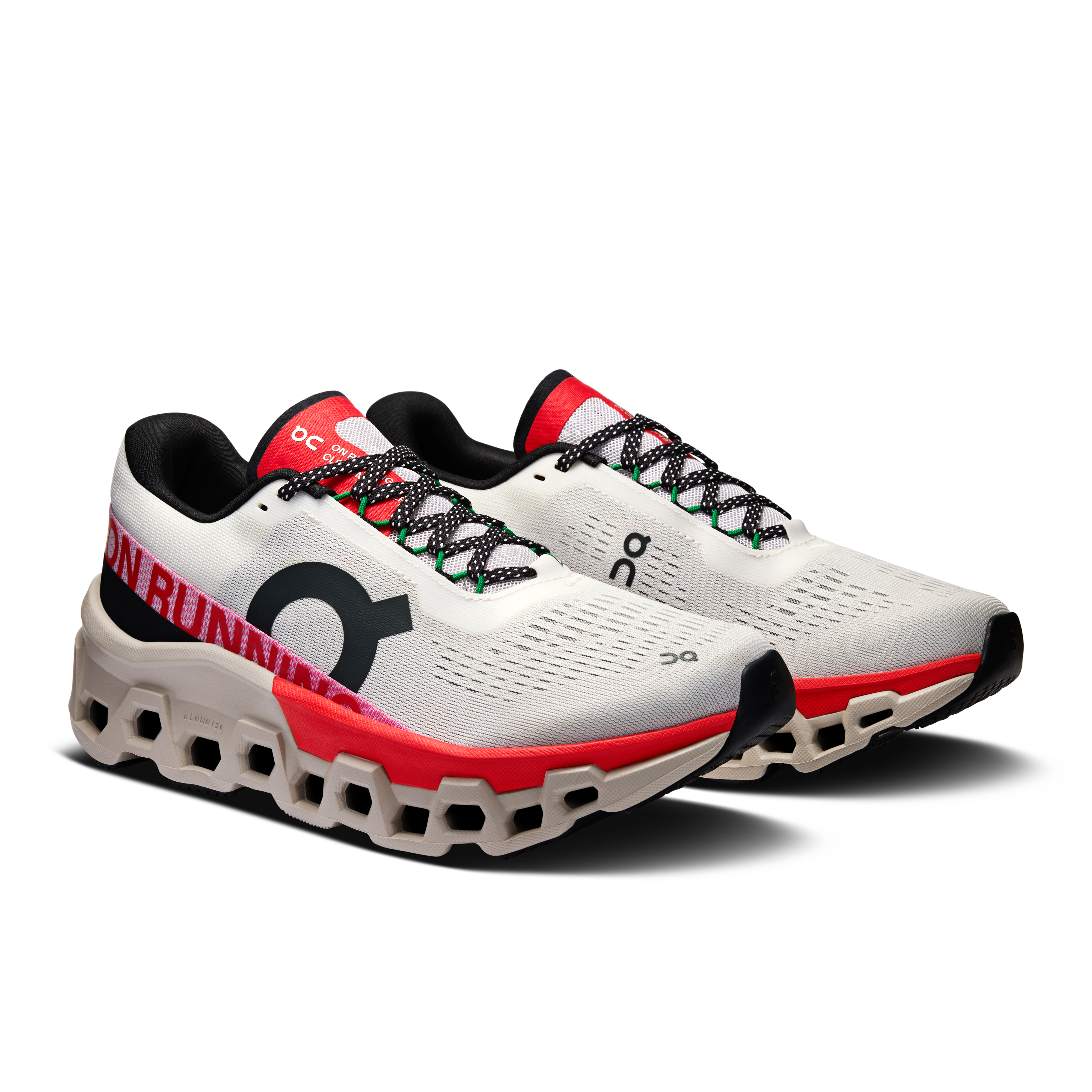 Cloudmonster 2 W Ivory | Red