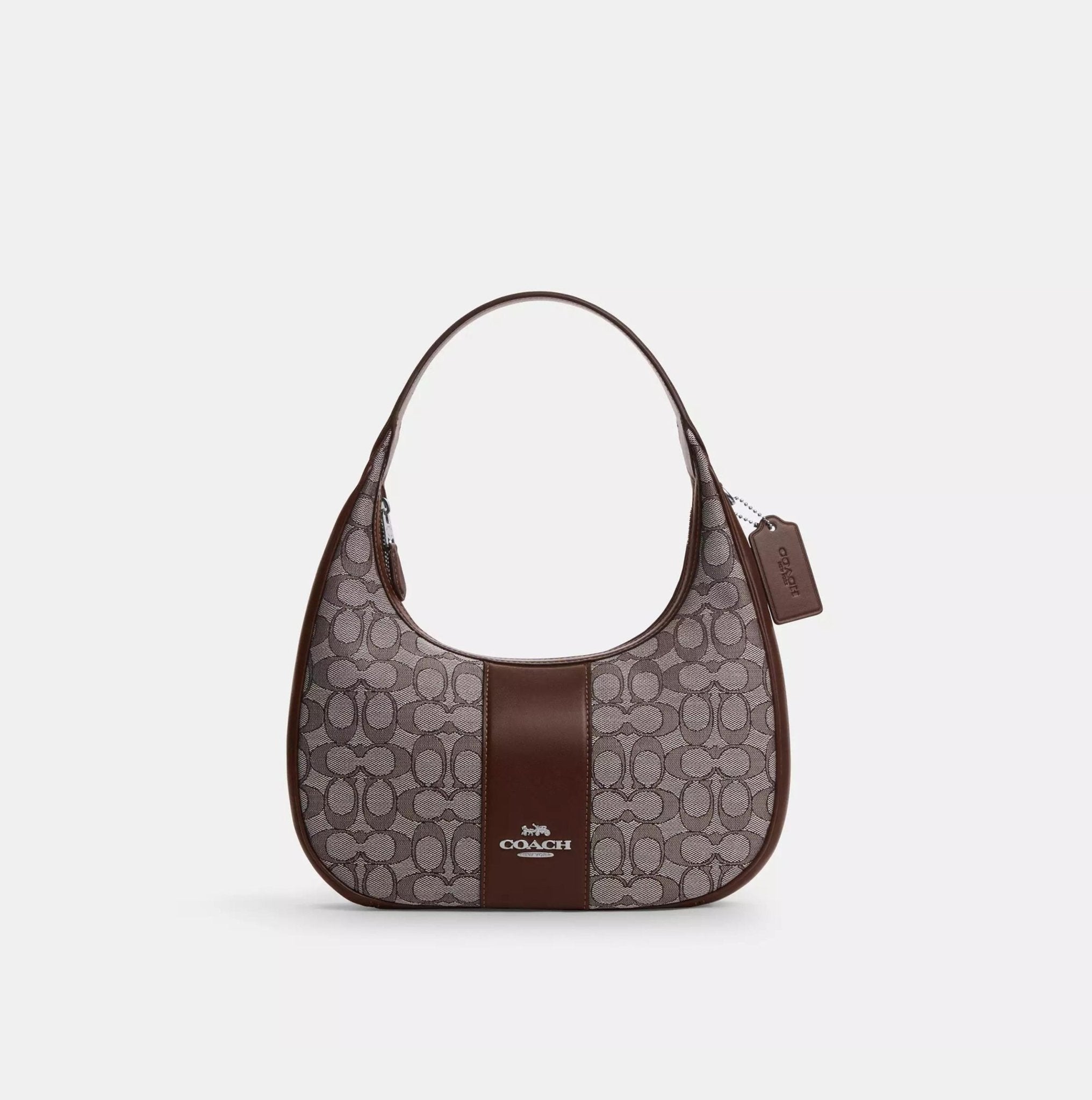 Carmen Shoulder Bag In Signature Jacquard - SneakflyyInc