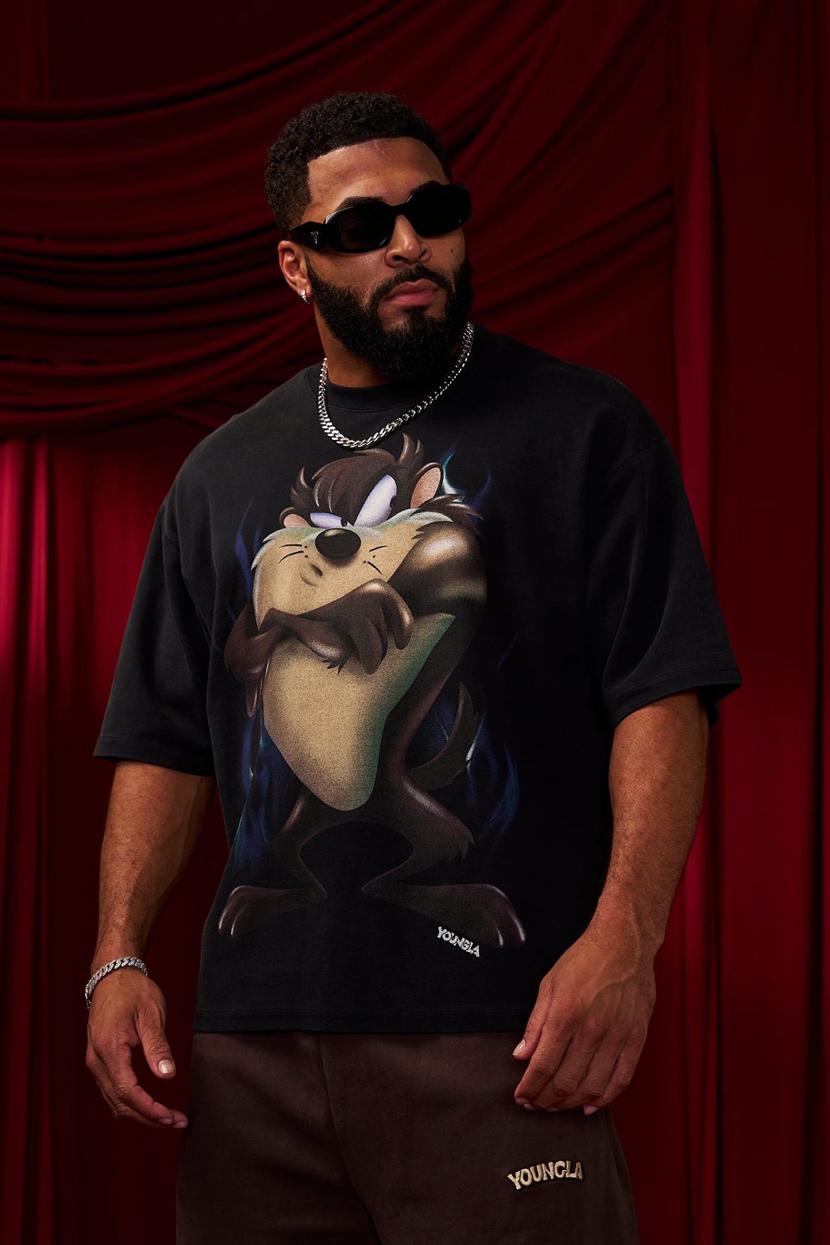 Young La 4301 - Looney Tunes Character Tees 'Taz T'