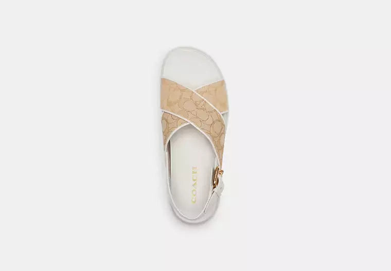 Fraser Sandal In Signature Jacquard