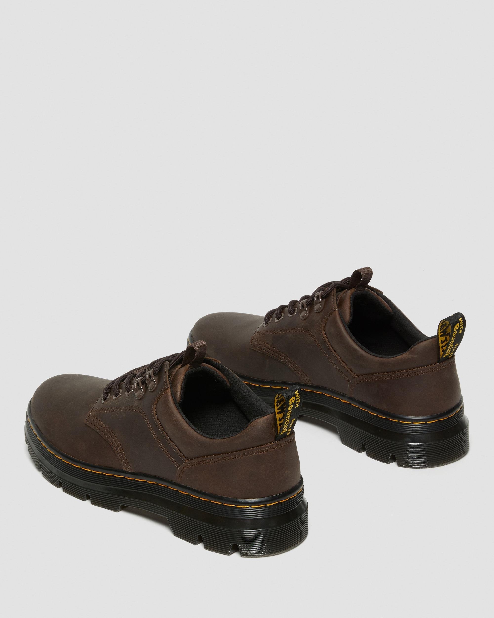 Dr. Martens Reeder Leather Utility Boots - Womens