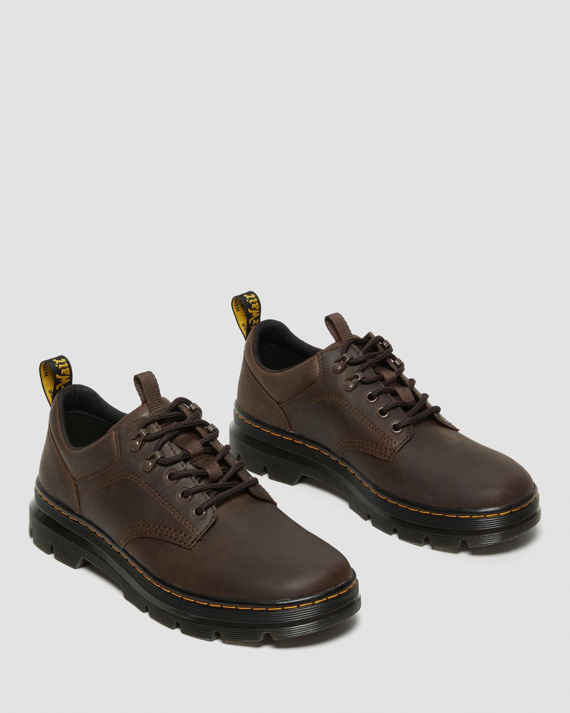Dr. Martens Reeder Leather Utility Boots - Womens