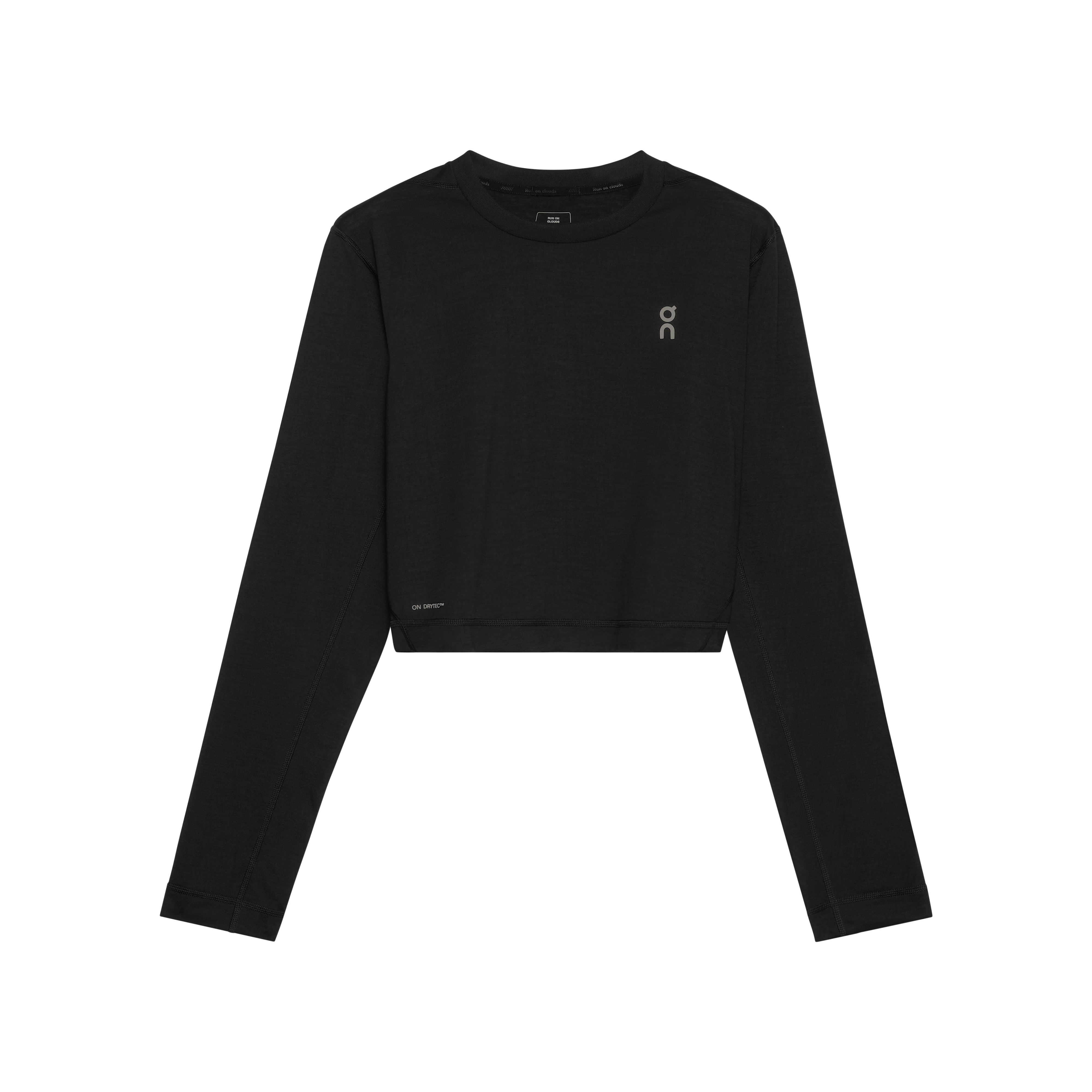 Train Long-T Crop Graphic 1 W Black