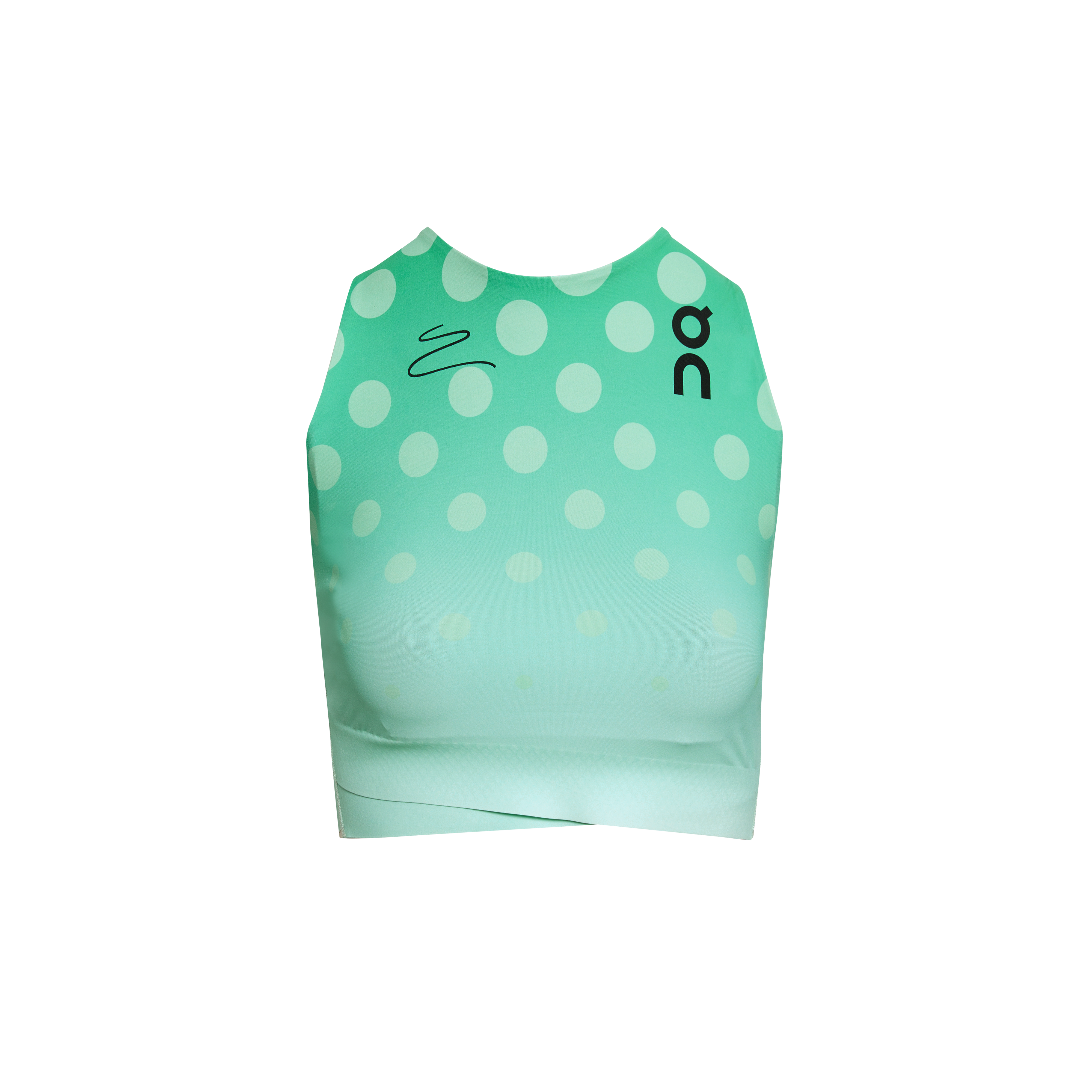 Crop Top Light Distance Mint | White W