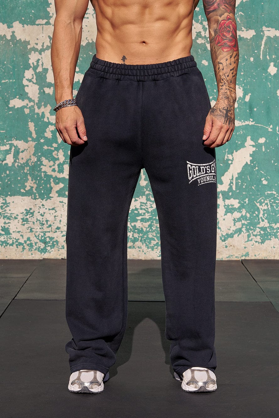Young La 2052 - Gold's Iron Legacy Heritage Sweats 'Black'