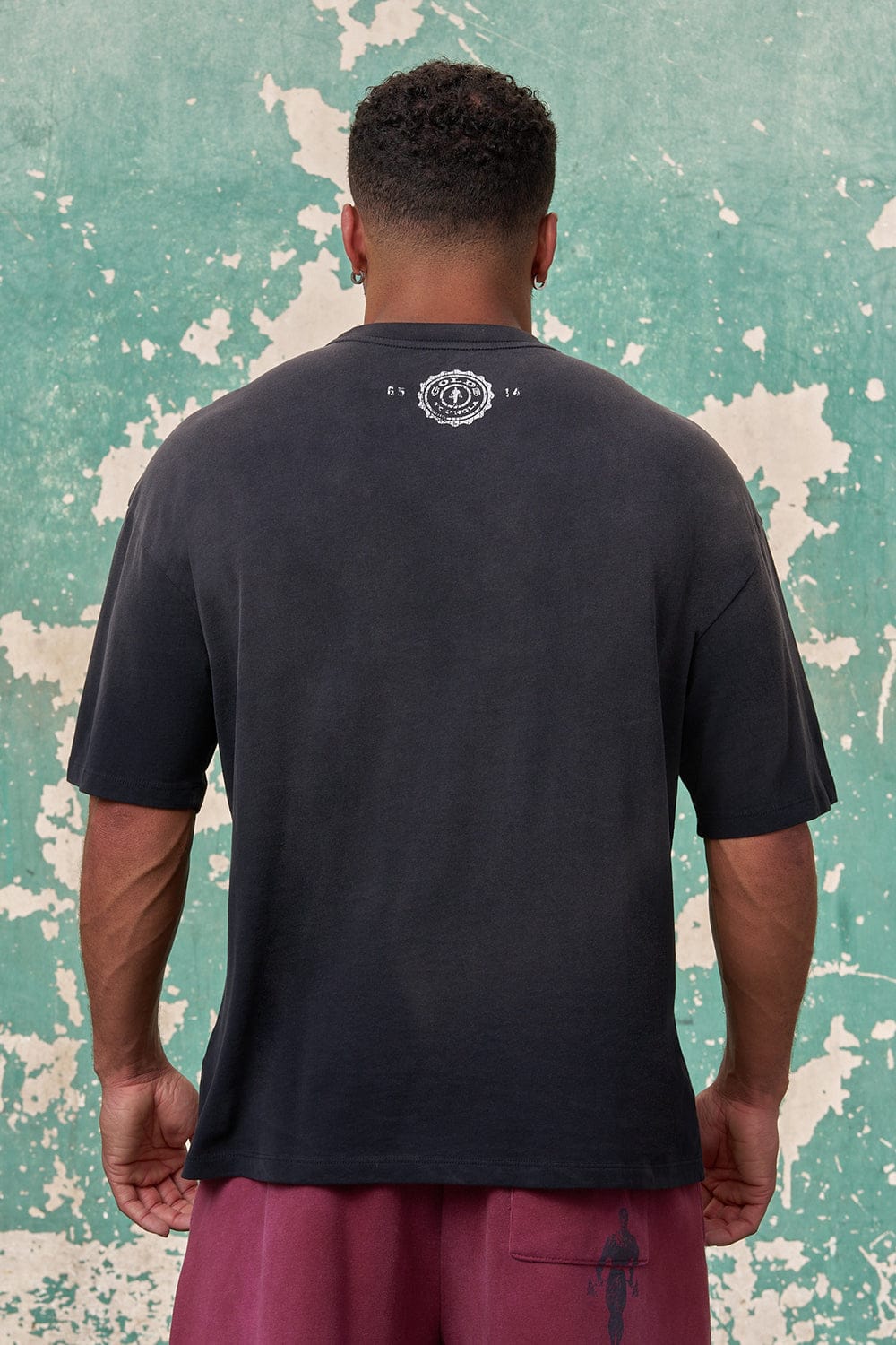 YoungLA 4213 - Gold's Iron Legacy Icon Tees 'Black'